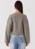 Daphne Knit Cardigan - Light Grey sold by Peppermayo