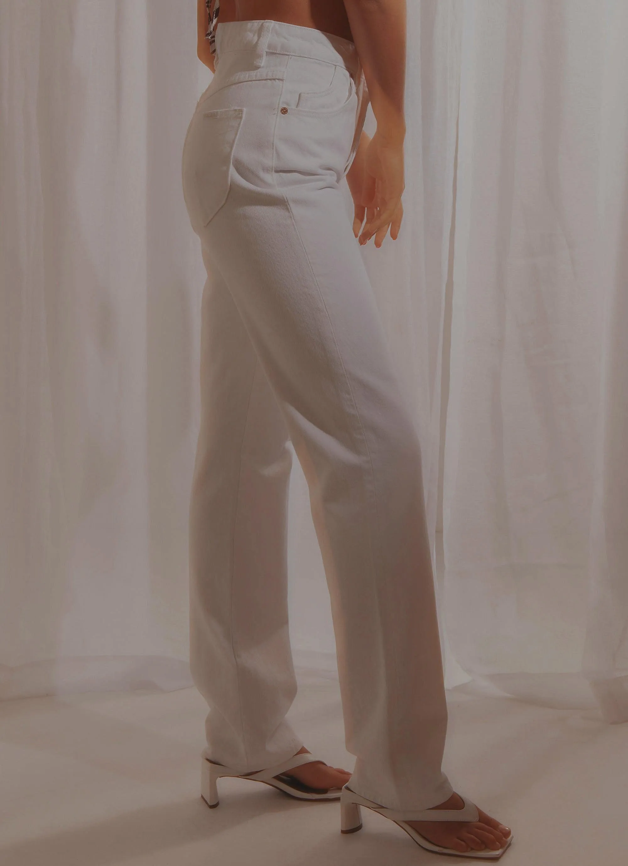 Classic Straight Jean - Vintage White sold by Peppermayo product image thumbnail 5