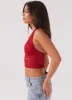 Serifina Lace Halterneck Top - Cherry sold by Peppermayo