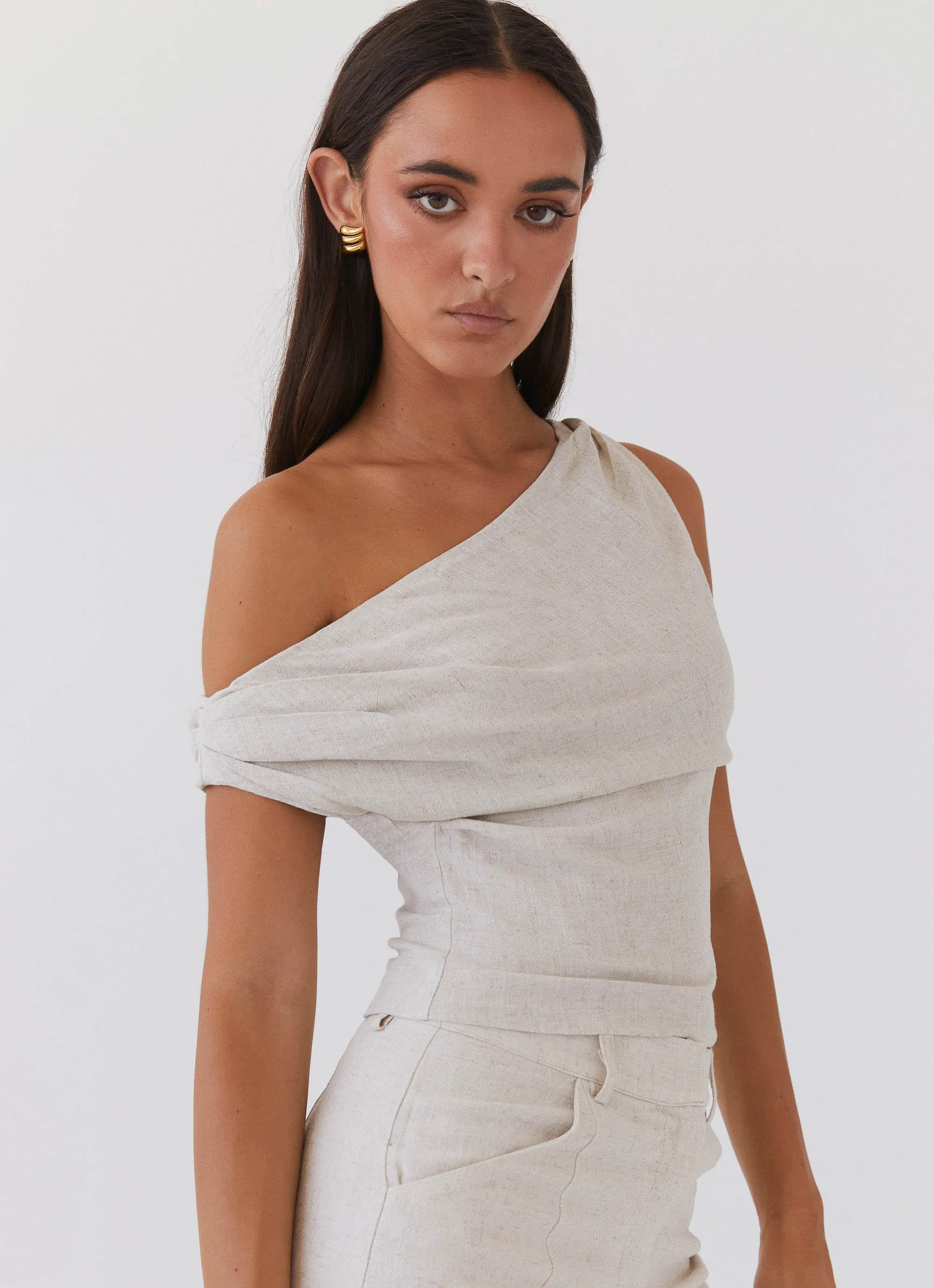 ワンピース OMMO LINEN SHORT ALL IN ONE LINEN SHORT ALL IN ONE ommo