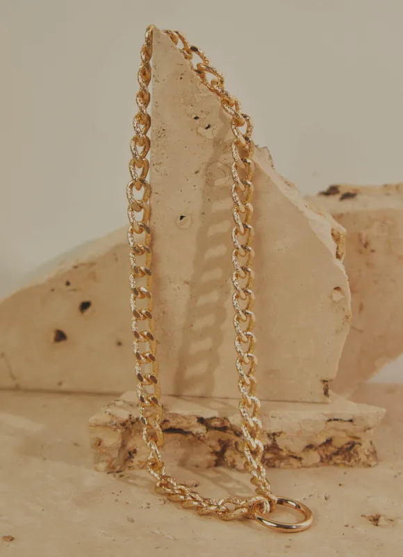 Dalia Necklace - Gold sold by Peppermayo