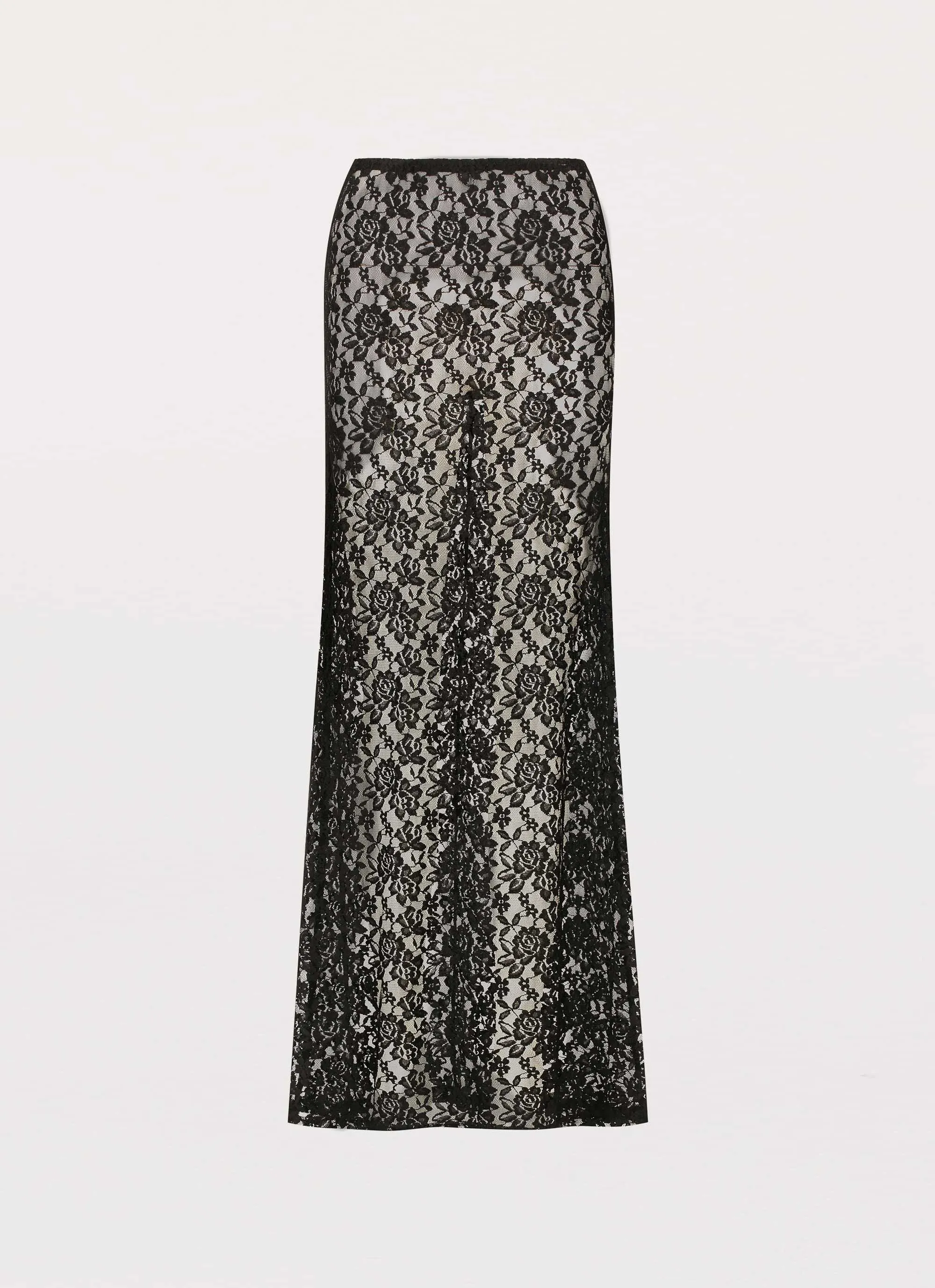 Zephyra Lace Maxi Skirt - Black sold by Peppermayo product image thumbnail 3