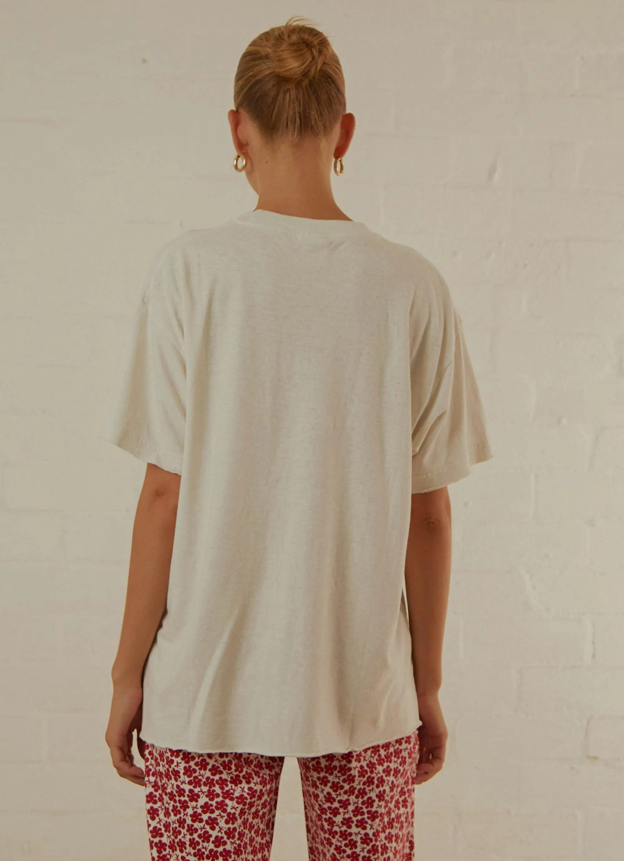 Grow Some Hemp Oversized Tee - Off White sold by Peppermayo product image thumbnail 5
