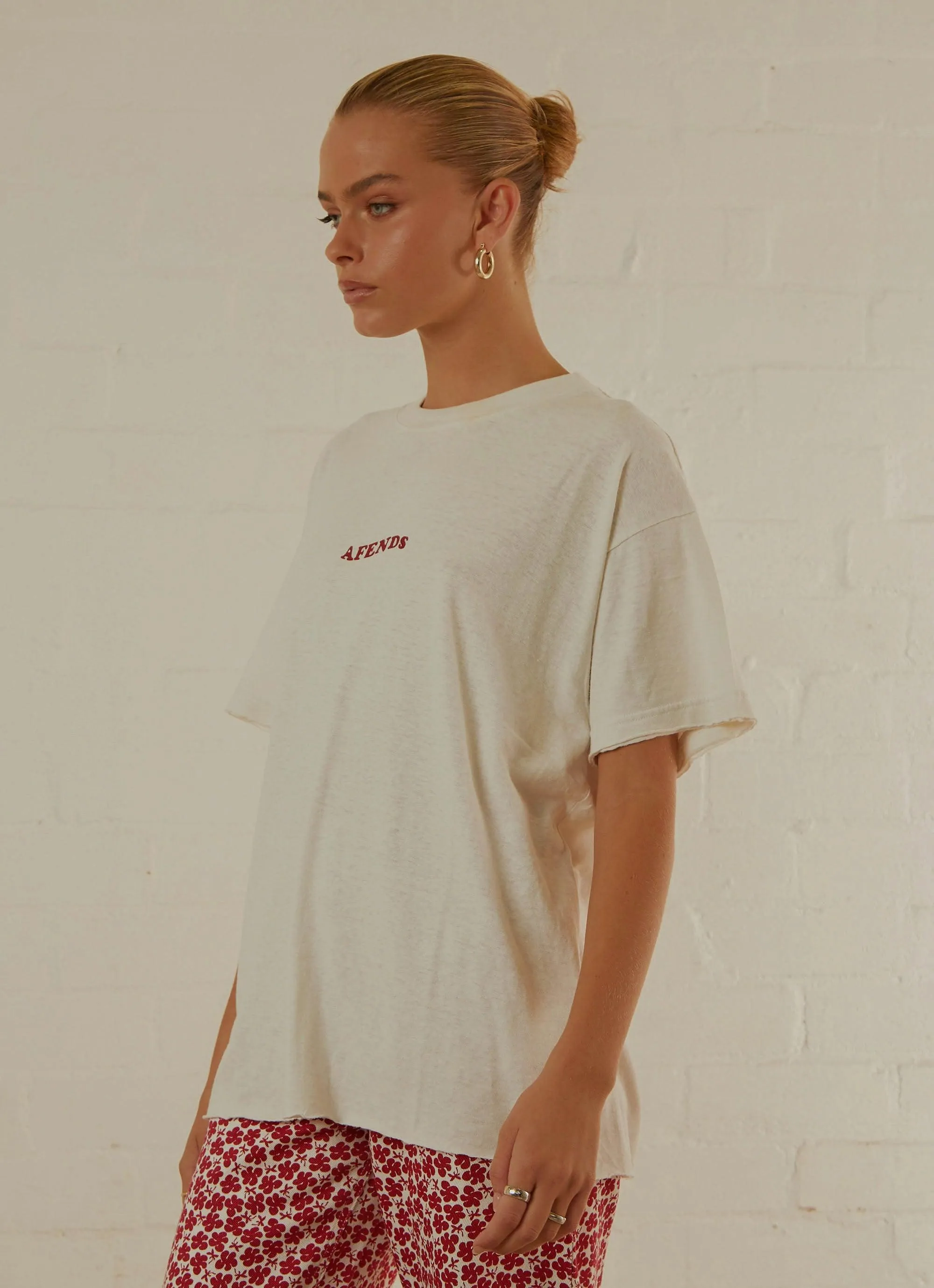 Grow Some Hemp Oversized Tee - Off White sold by Peppermayo product image thumbnail 4