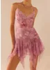 Camelia Mini Skirt - Soft Pink sold by Peppermayo
