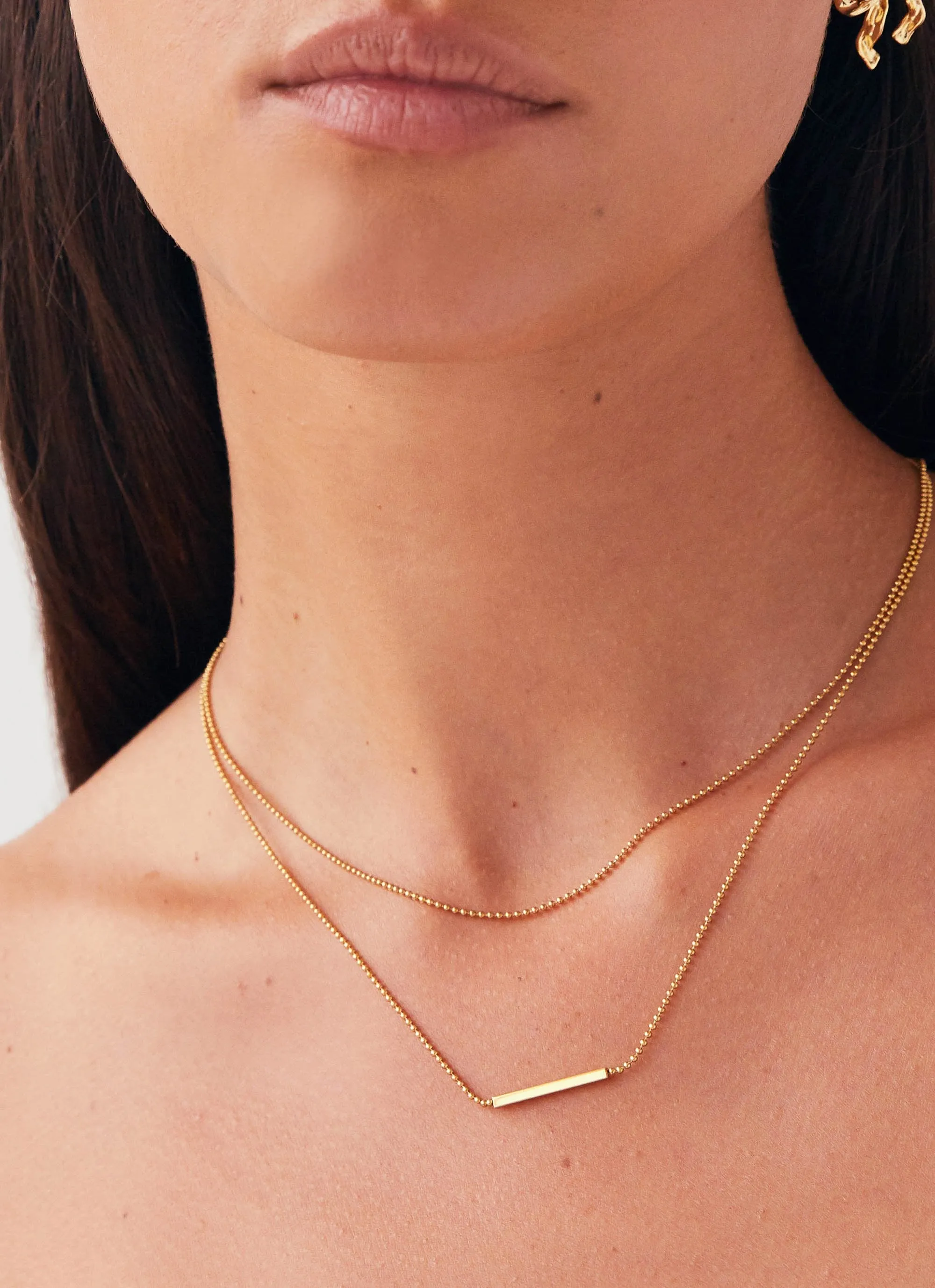 Levant Chain Necklace - Gold sold by Peppermayo product image thumbnail 3