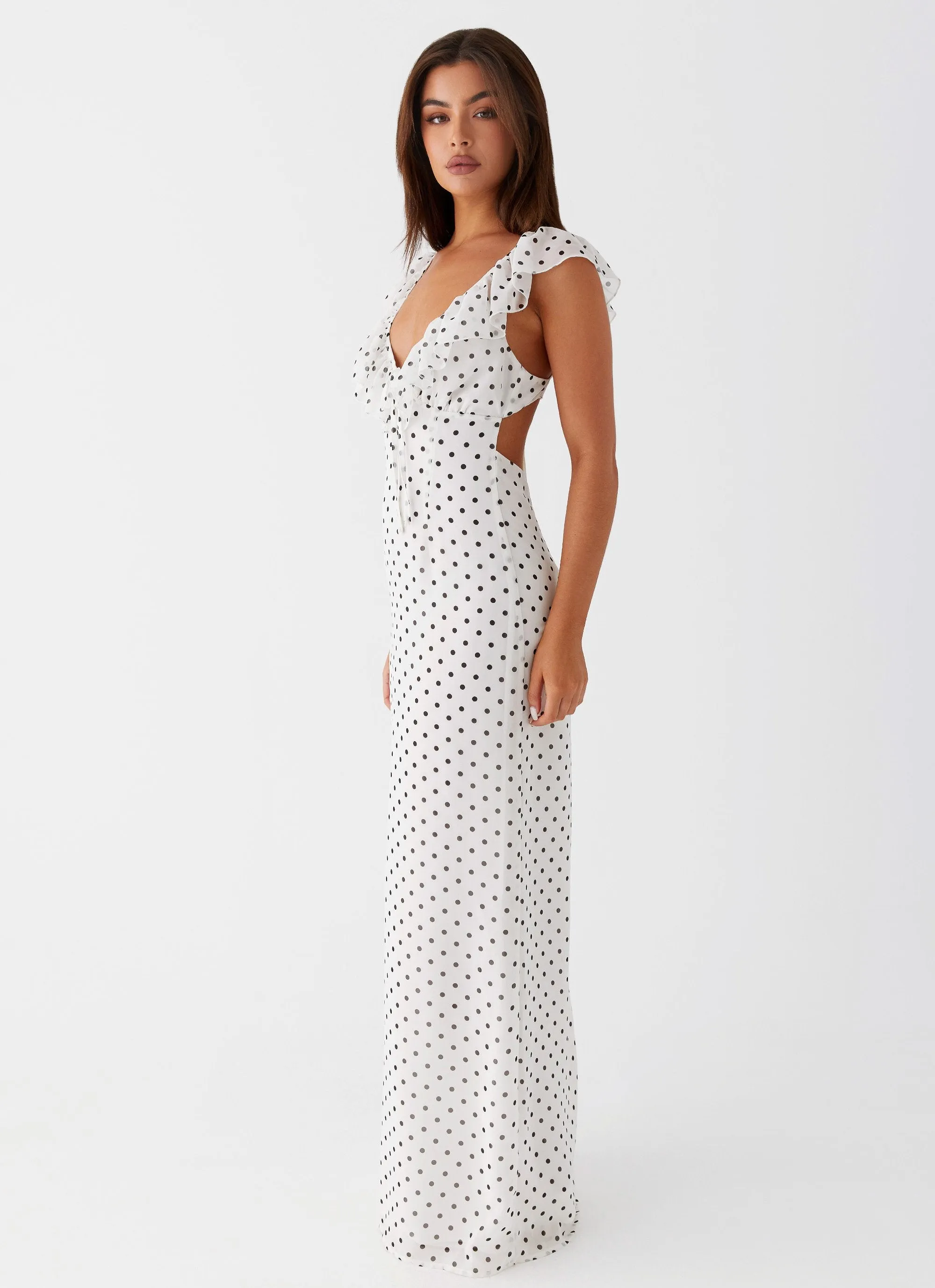 Silvie Maxi Dress - White sold by Peppermayo product image thumbnail 3