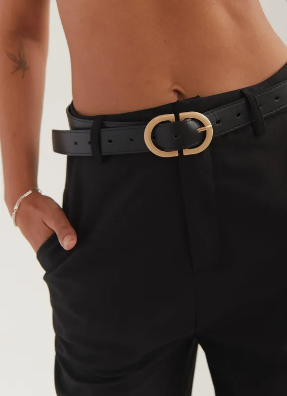 Beverly Gold Belt - Gold sold by Peppermayo