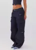 Greedy Denim Cargo Pants - Indigo sold by Peppermayo