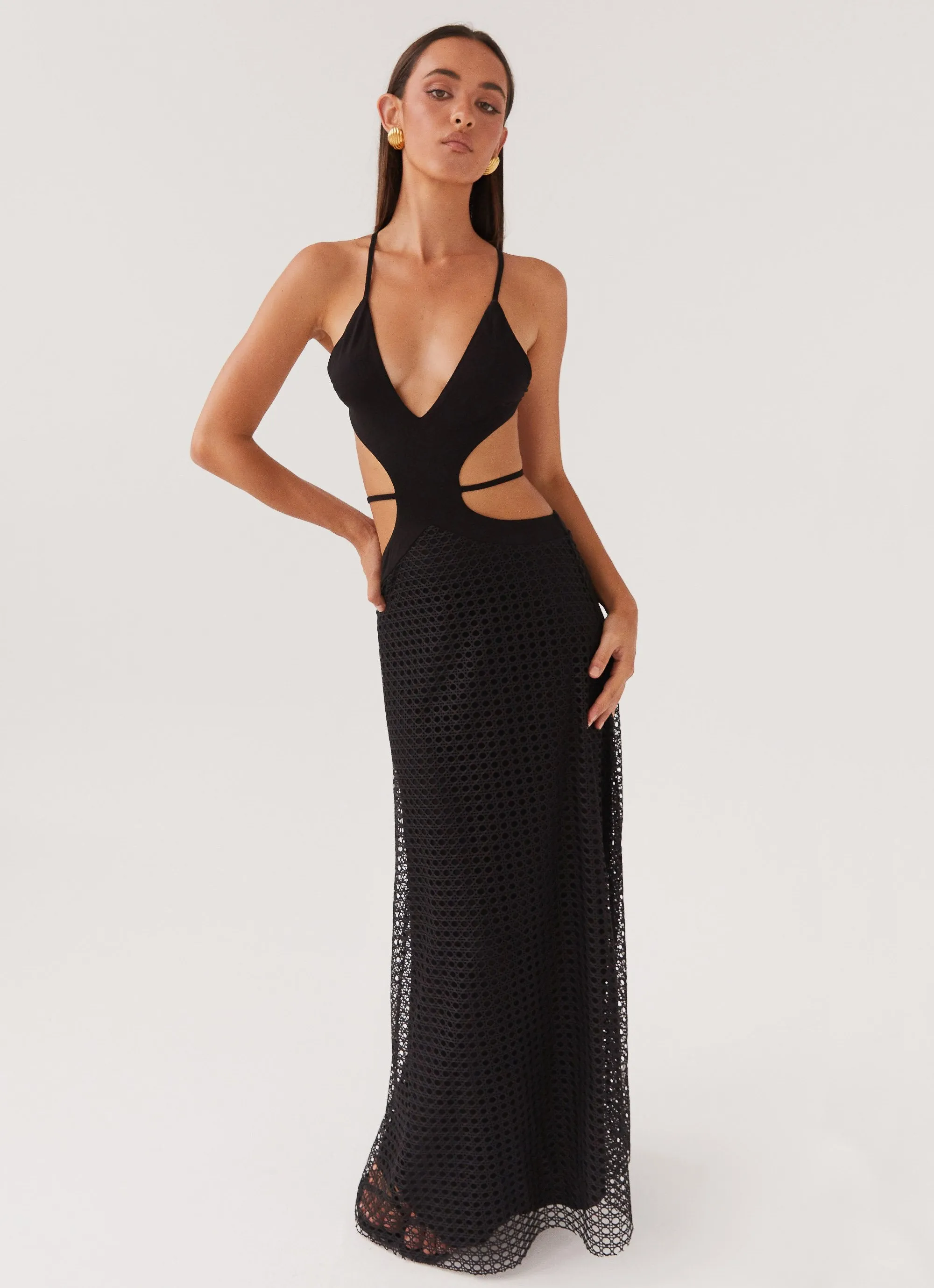 Enchanted Melodies Maxi Dress - Black sold by Peppermayo product image thumbnail 2