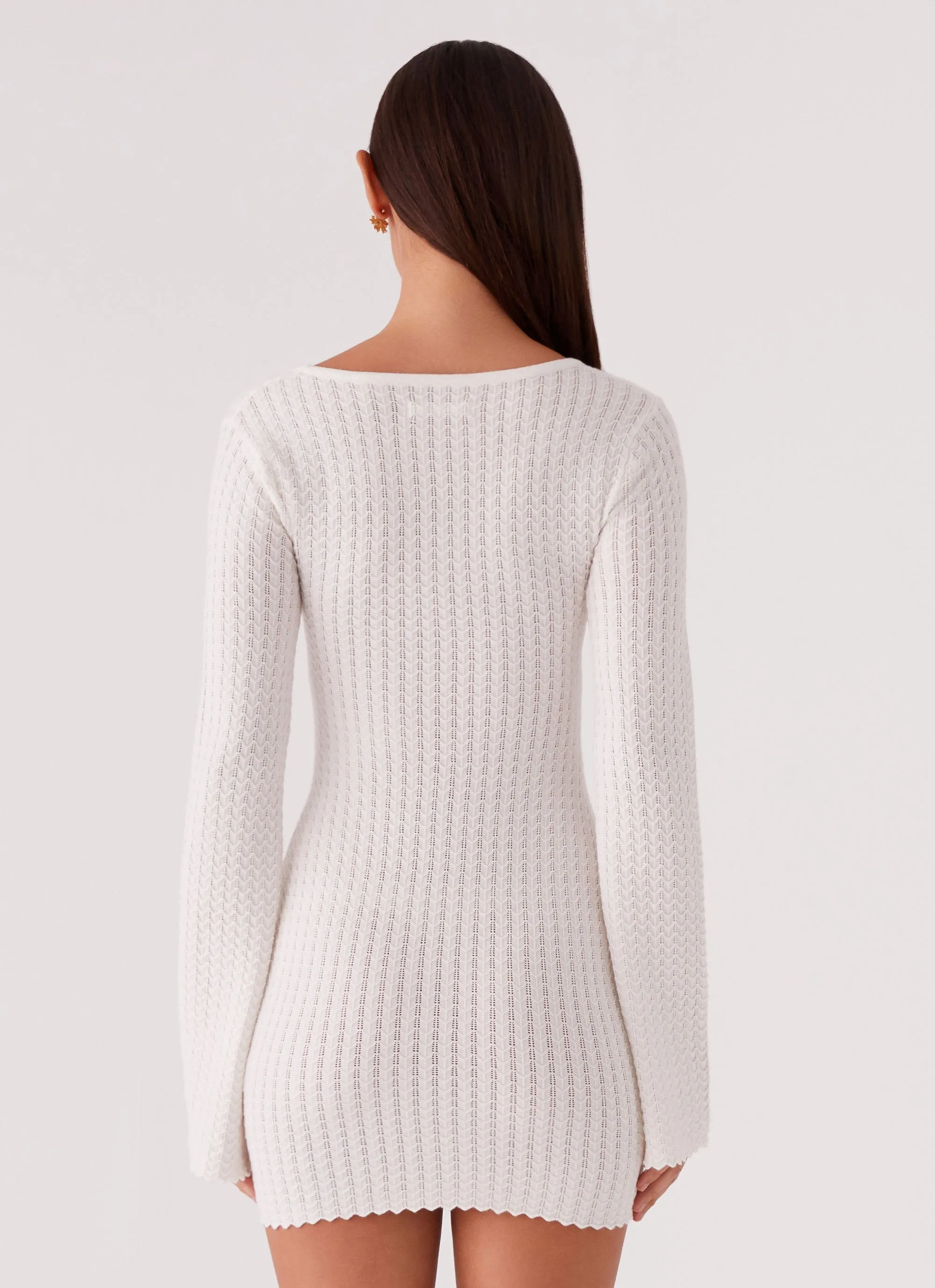 Lavelle Knit Mini Dress - Ivory sold by Peppermayo product image thumbnail 4
