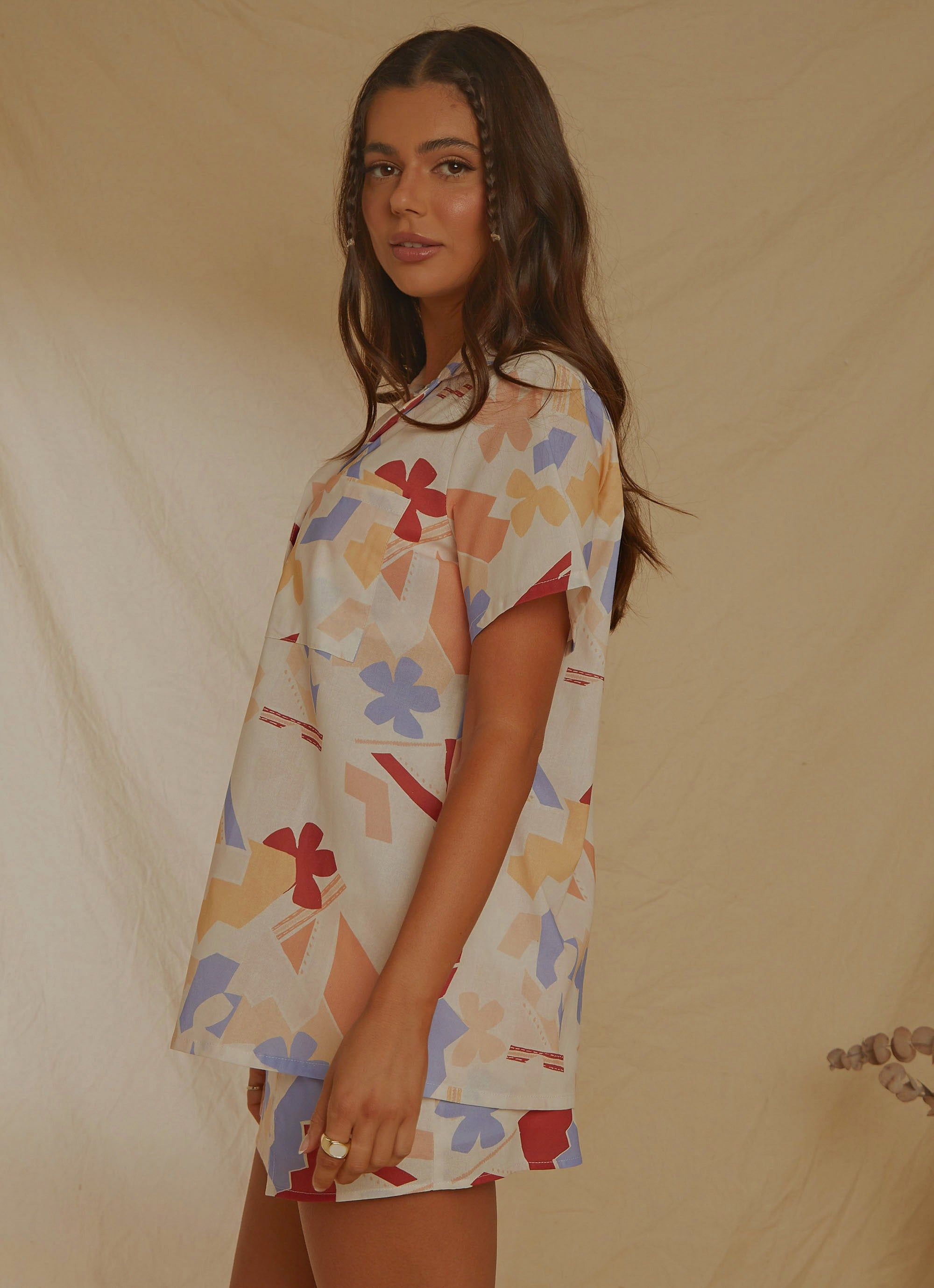 Sunset Aperitivo Shirt - Abstract Resort sold by Peppermayo product image thumbnail 5