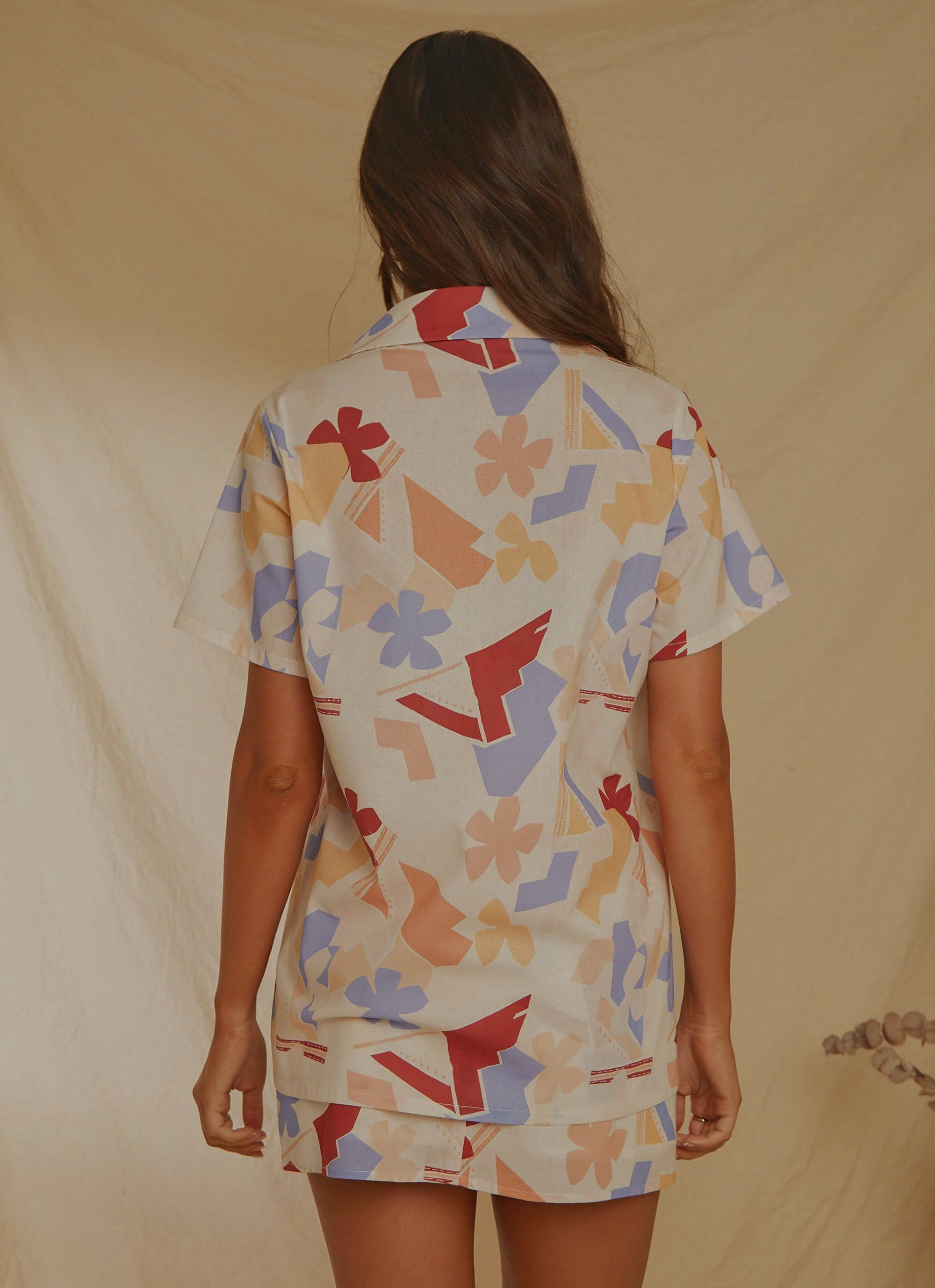 Sunset Aperitivo Shirt - Abstract Resort sold by Peppermayo product image thumbnail 6
