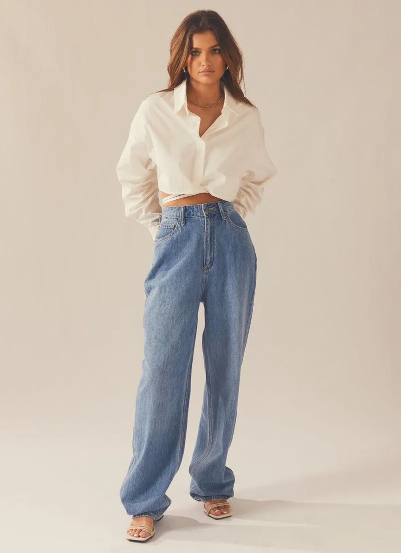 High Baggy Jean - Notorious Blue sold by Peppermayo product image thumbnail 2