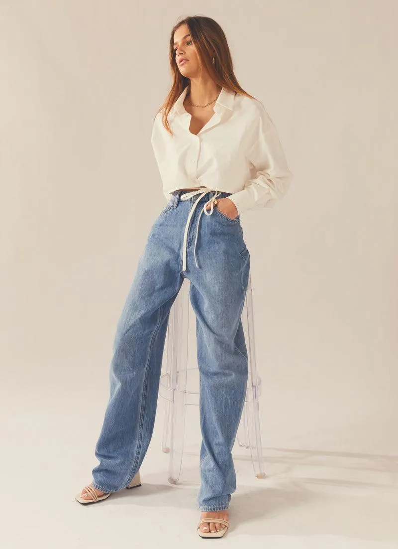 High Baggy Jean - Notorious Blue sold by Peppermayo product image thumbnail 3