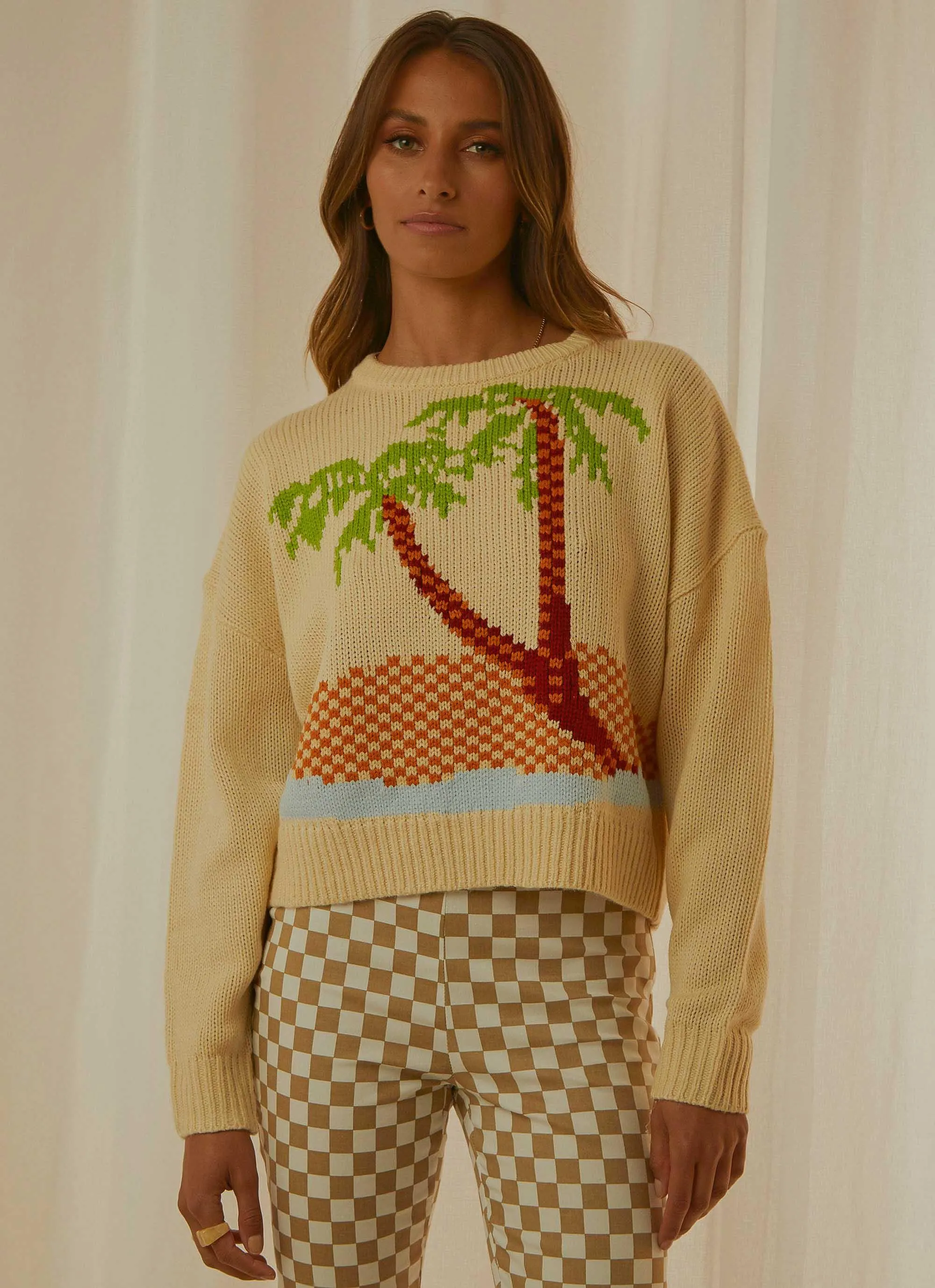 Island Knit - Natural sold by Peppermayo product image thumbnail 3