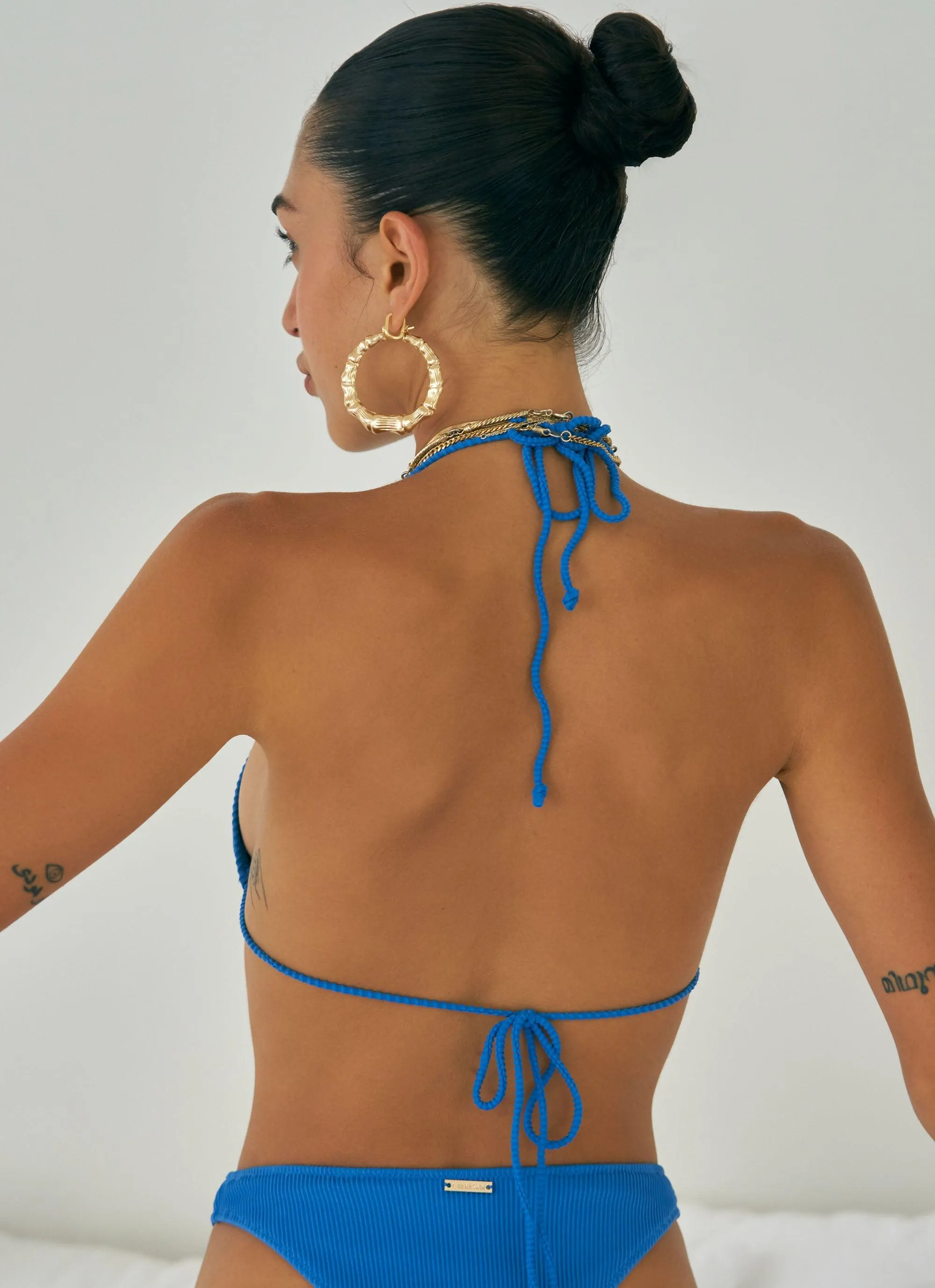 Billy Top - Ribbed Blue Sapphire sold by Peppermayo product image thumbnail 3