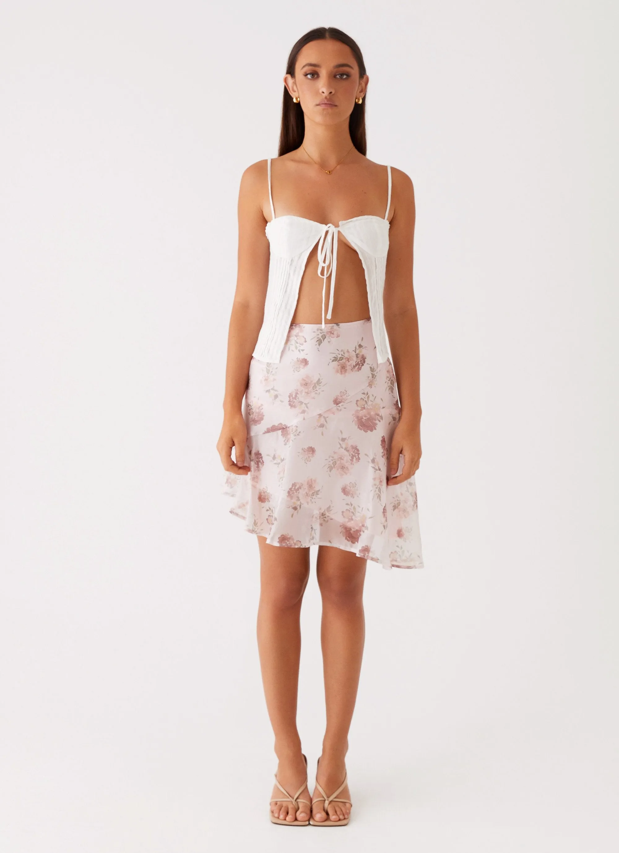 French Dream Midi Skirt - Vintage Bloom sold by Peppermayo product image thumbnail 2