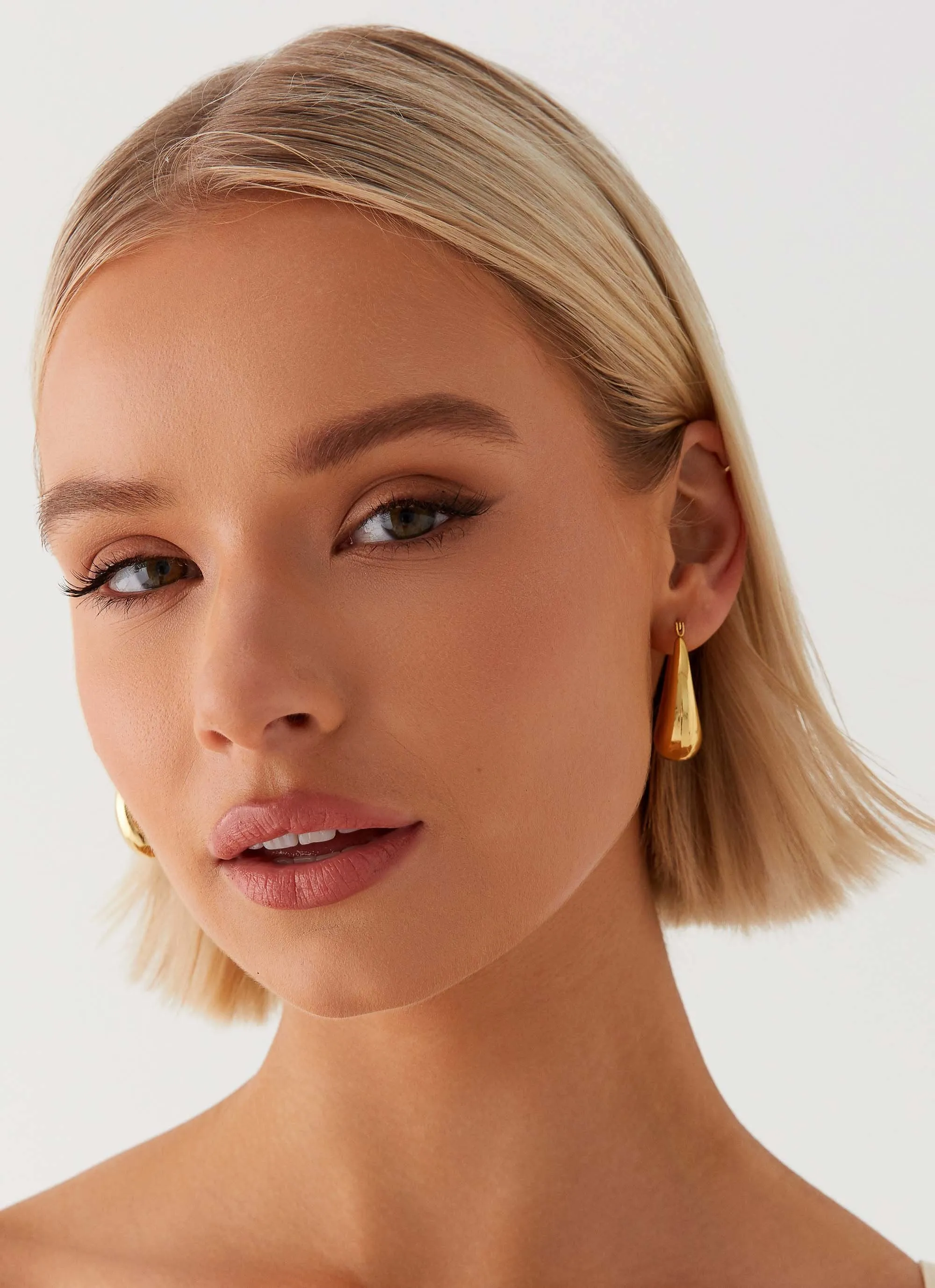 Slow Down Earrings - Gold sold by Peppermayo product image thumbnail 4