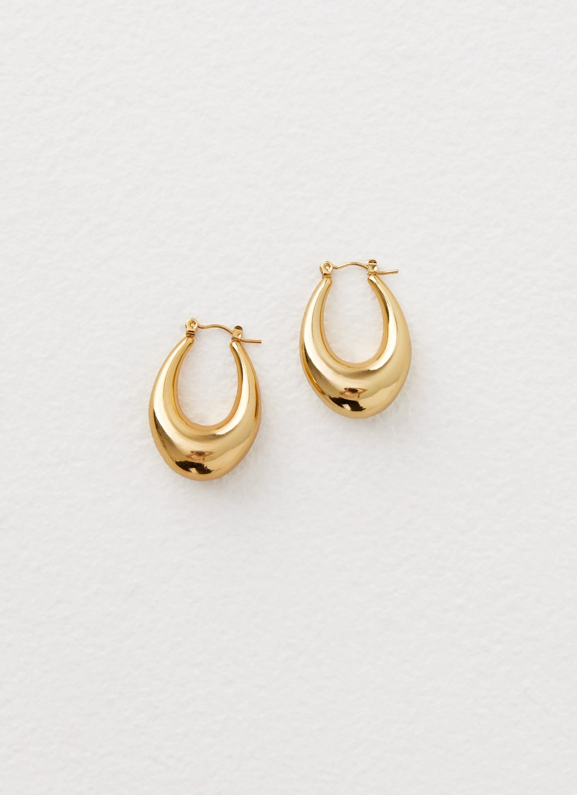 Slow Down Earrings - Gold sold by Peppermayo product image thumbnail 2