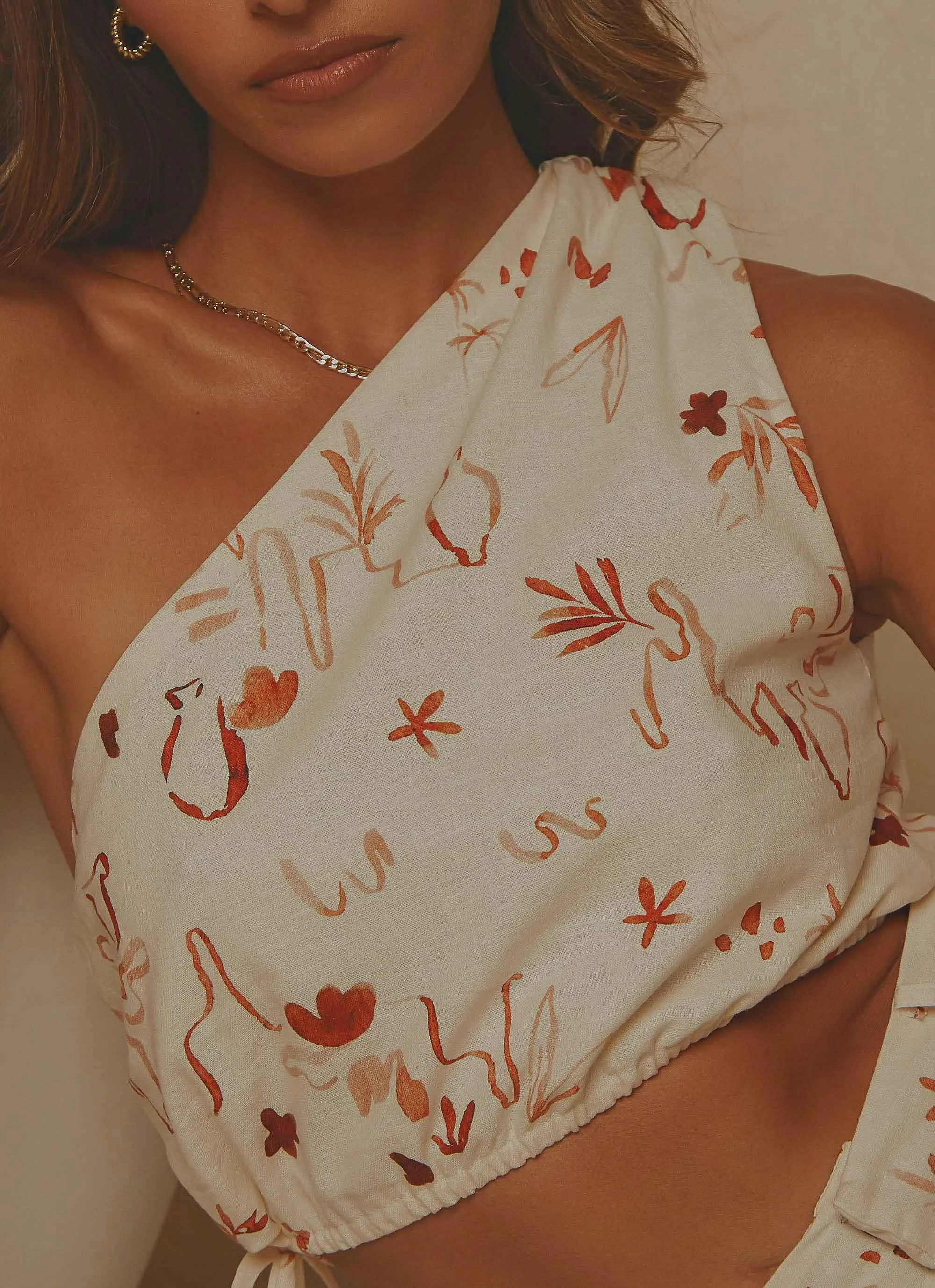 Sasha Linen Crop - Safari sold by Peppermayo product image thumbnail 2