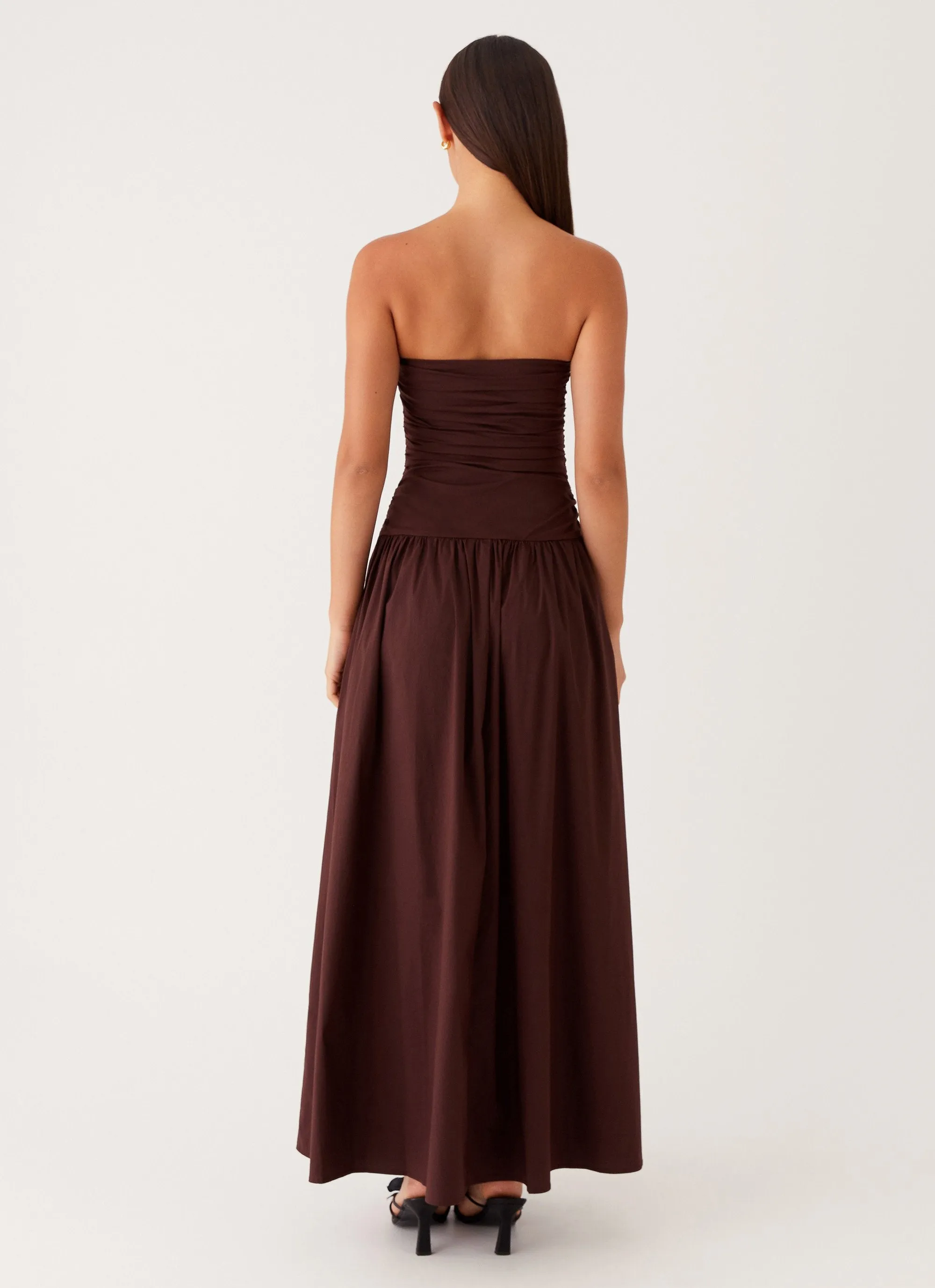 Carmel Maxi Dress - Brown sold by Peppermayo product image thumbnail 5