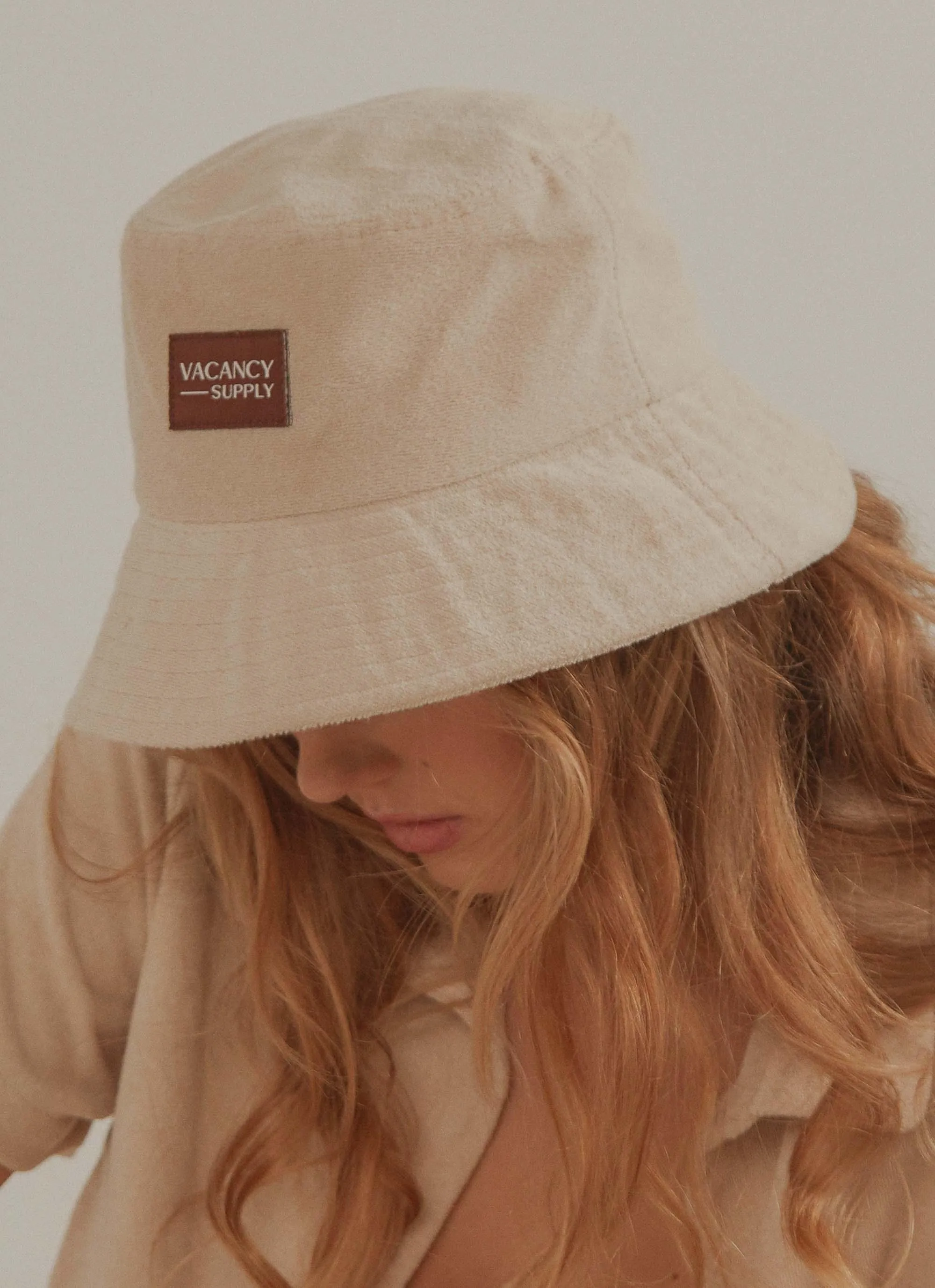 Sundial Terry Bucket Hat - Beige sold by Peppermayo product image thumbnail 3