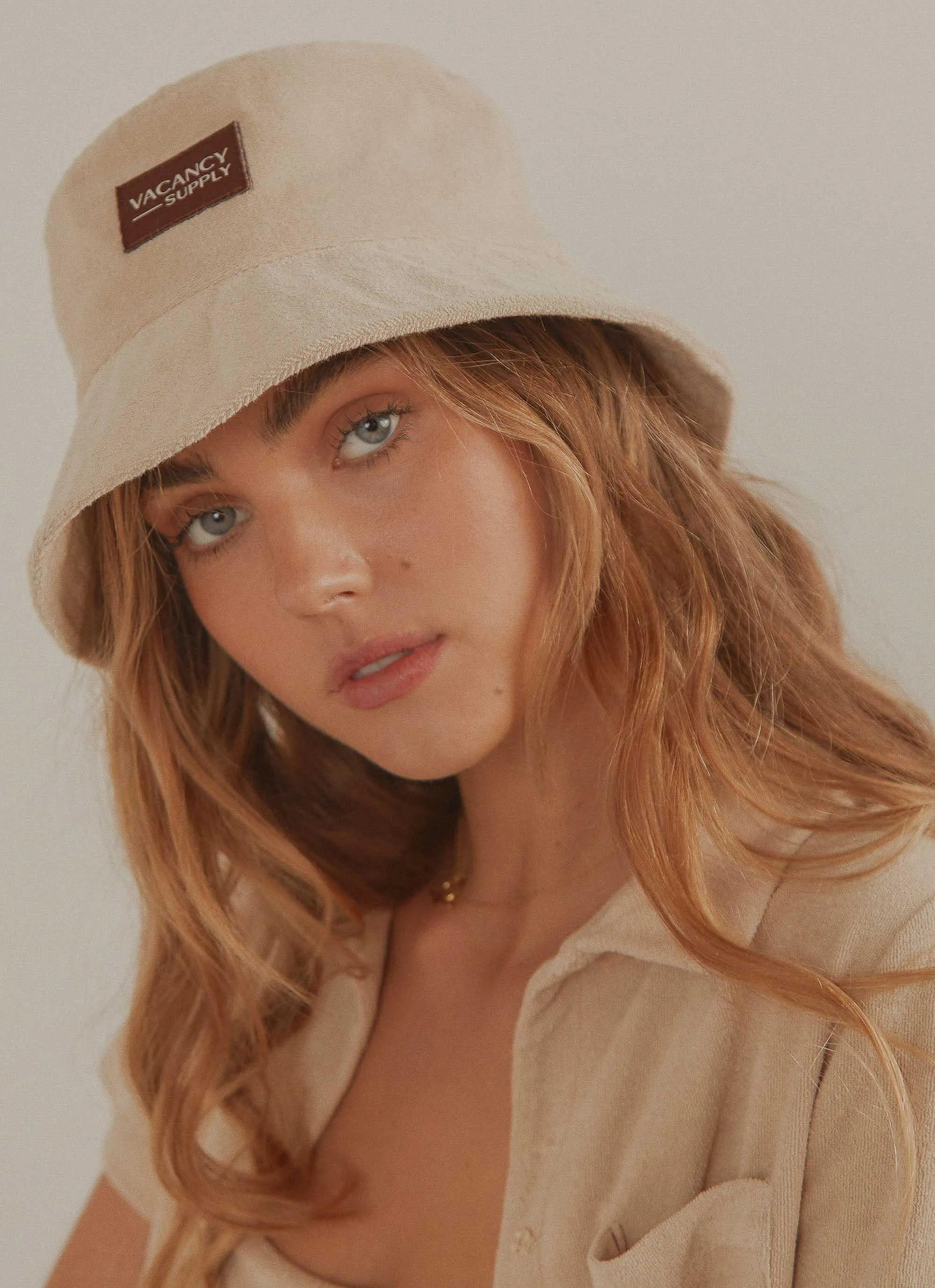Sundial Terry Bucket Hat - Beige sold by Peppermayo product image thumbnail 2
