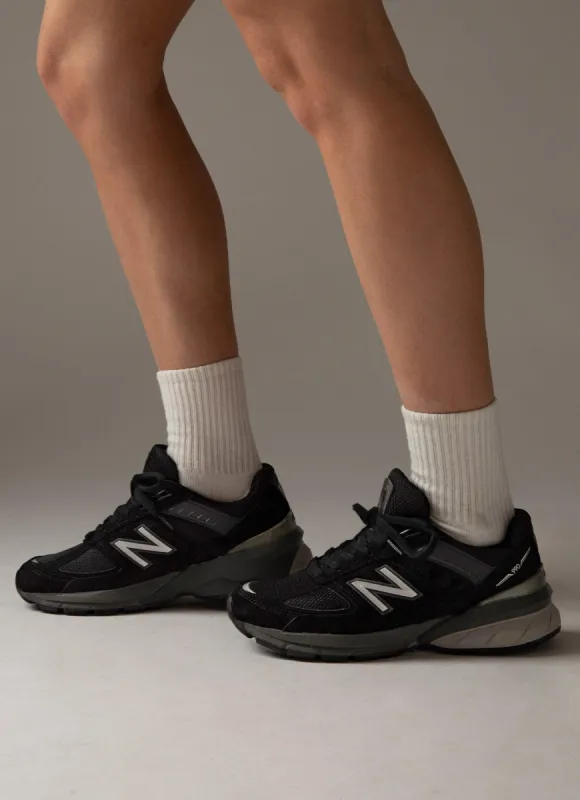 990 Sneaker - Black Silver made by New Balance