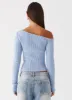 Waverly Knit Top - Sky Blue sold by Peppermayo