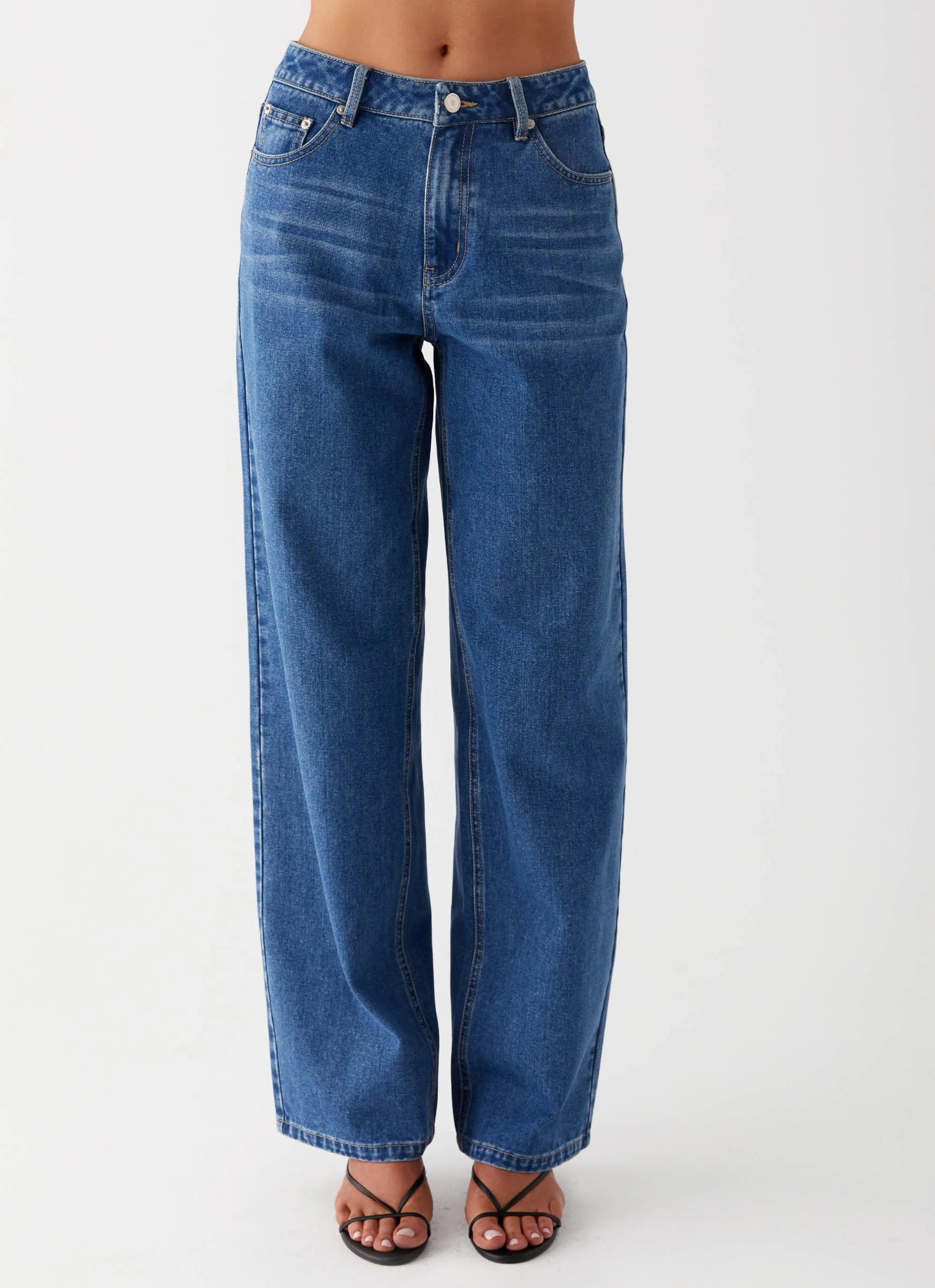 Keanna Low Rise Jeans - Indigo sold by Peppermayo product image thumbnail 5