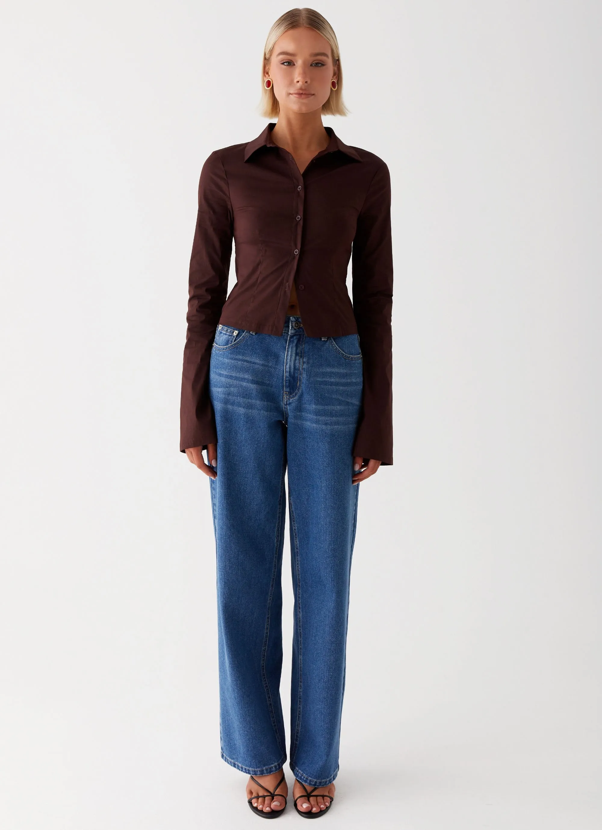 Keanna Low Rise Jeans - Indigo sold by Peppermayo product image thumbnail 2