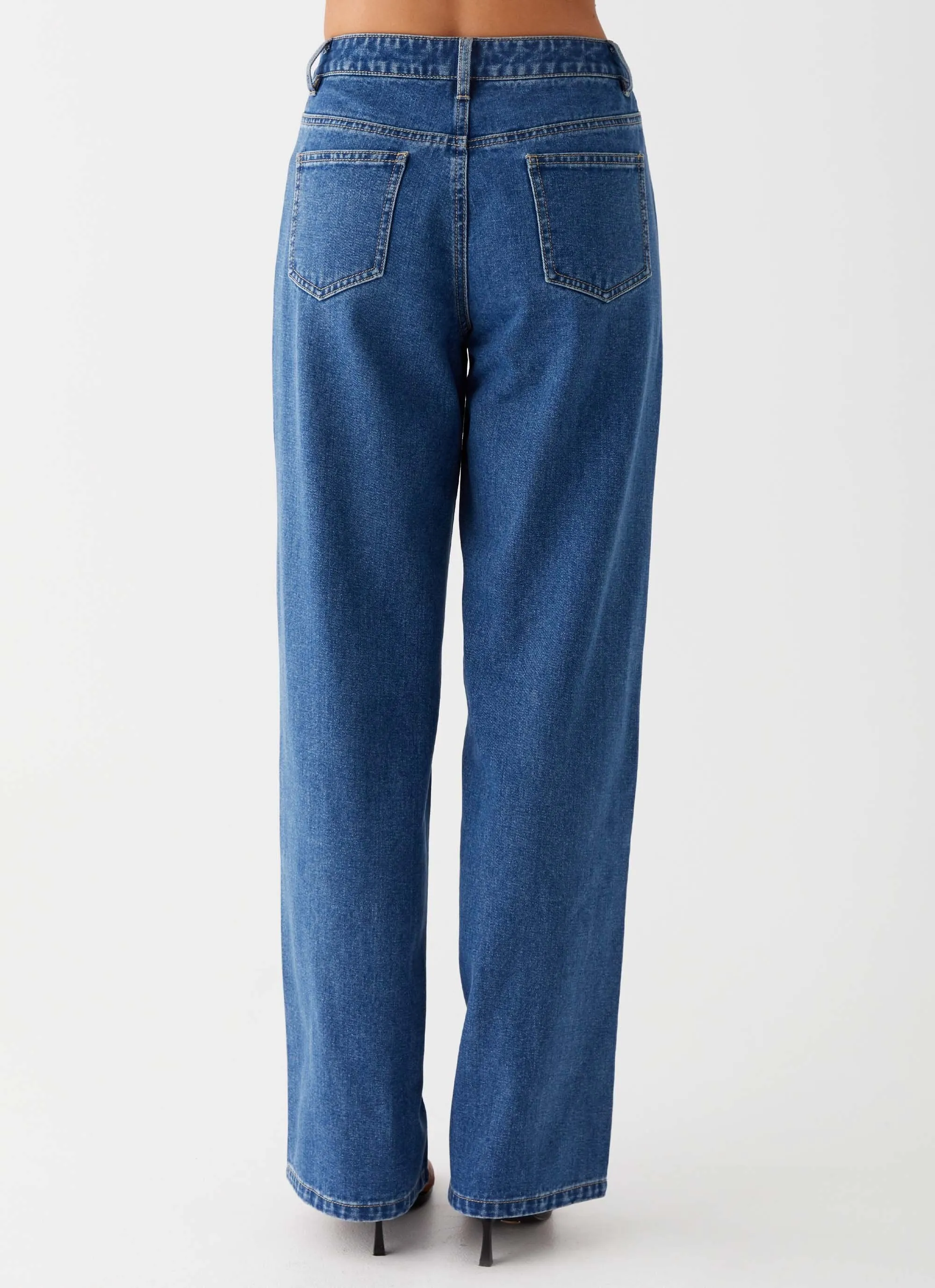 Keanna Low Rise Jeans - Indigo sold by Peppermayo product image thumbnail 4
