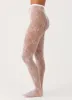 Honor Lace Stockings - White sold by Peppermayo