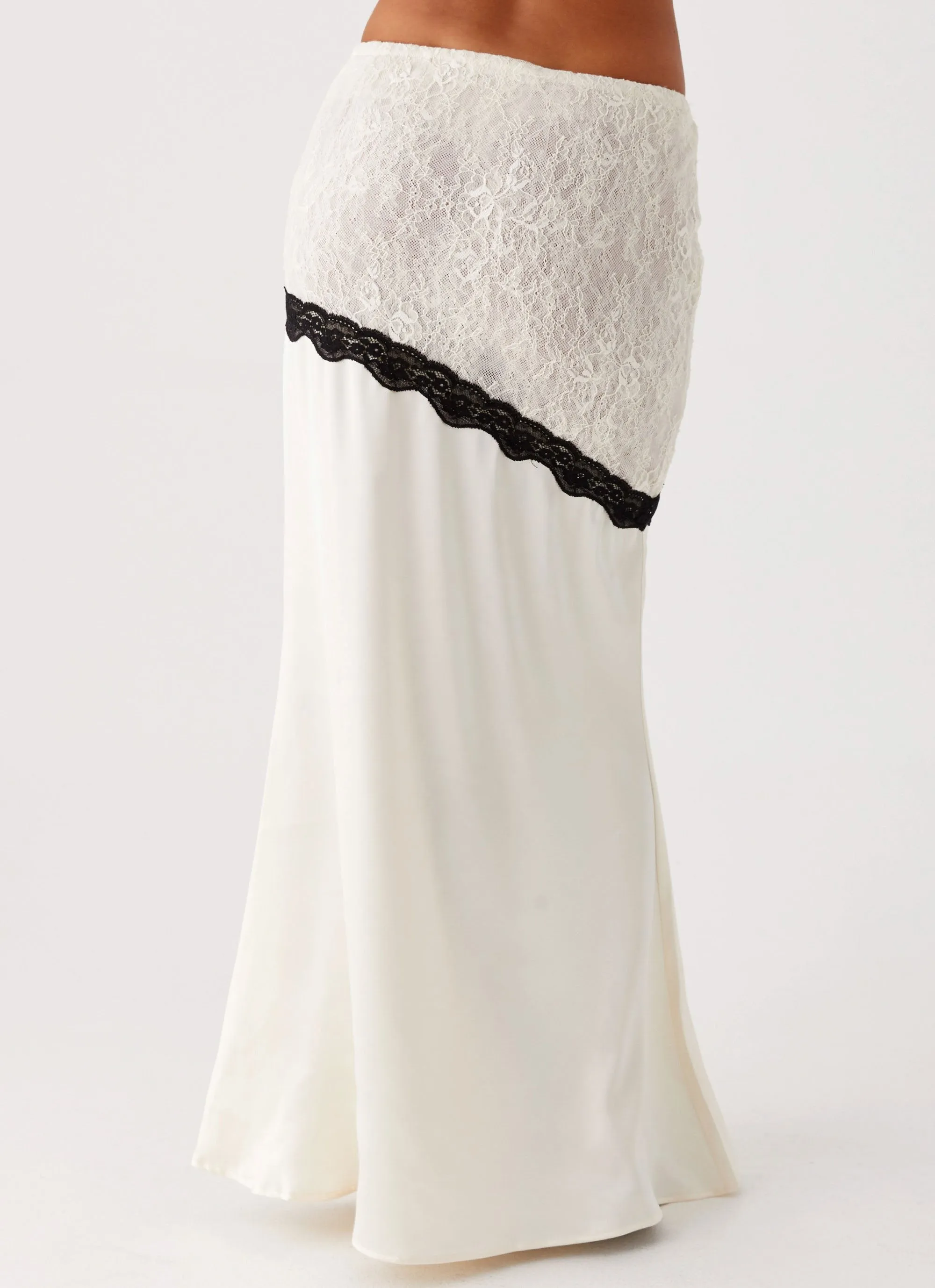 Duet Lace Maxi Skirt - Ivory sold by Peppermayo product image thumbnail 5