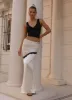 Duet Lace Maxi Skirt - Ivory sold by Peppermayo
