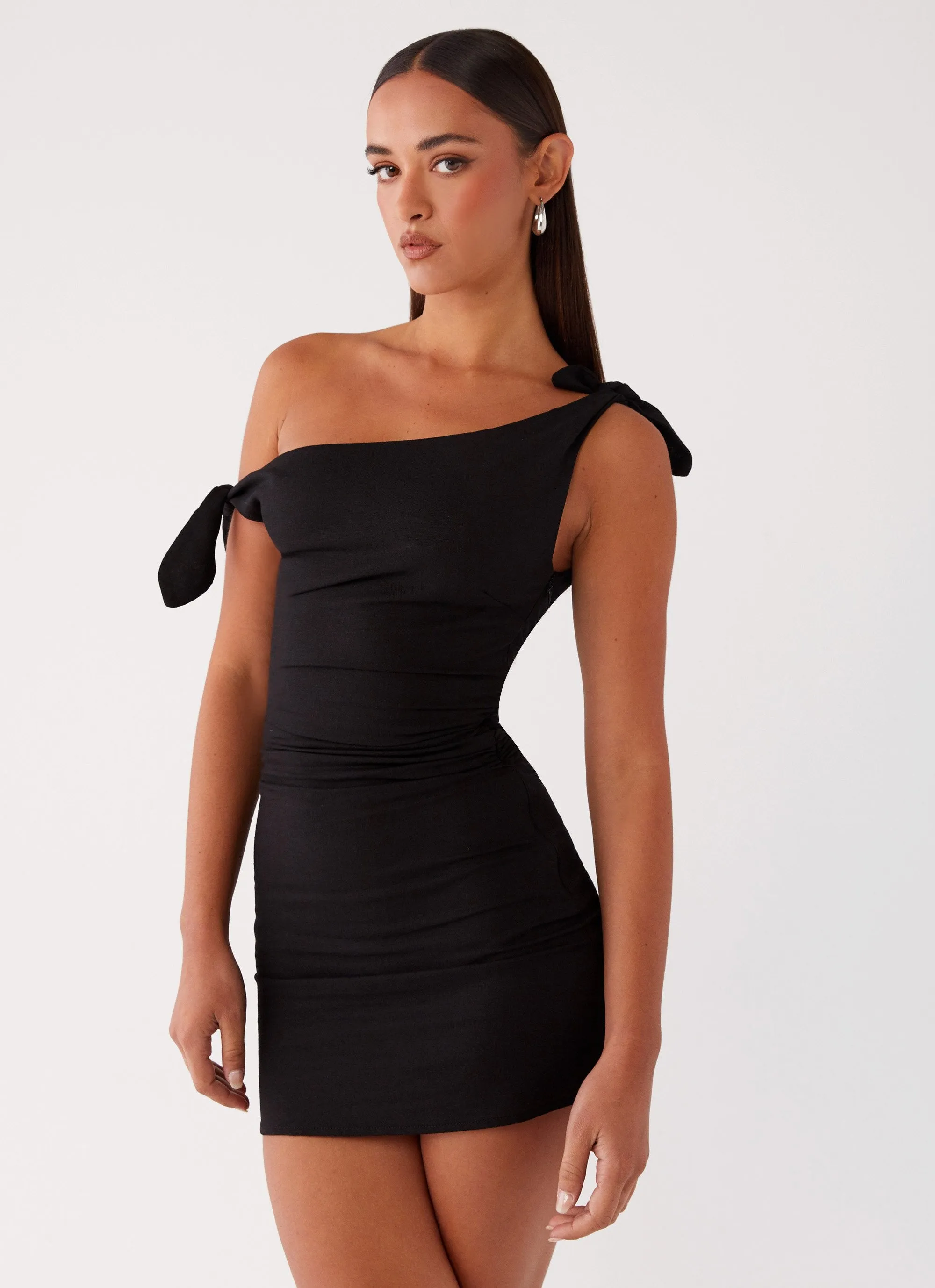 Amazonia Linen Mini Dress - Black sold by Peppermayo product image thumbnail 5