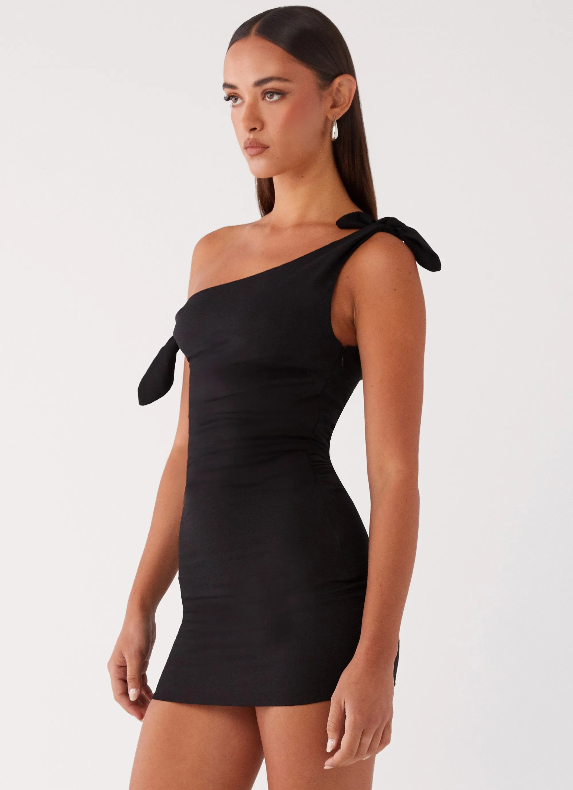 Amazonia Linen Mini Dress - Black sold by Peppermayo product image thumbnail 3
