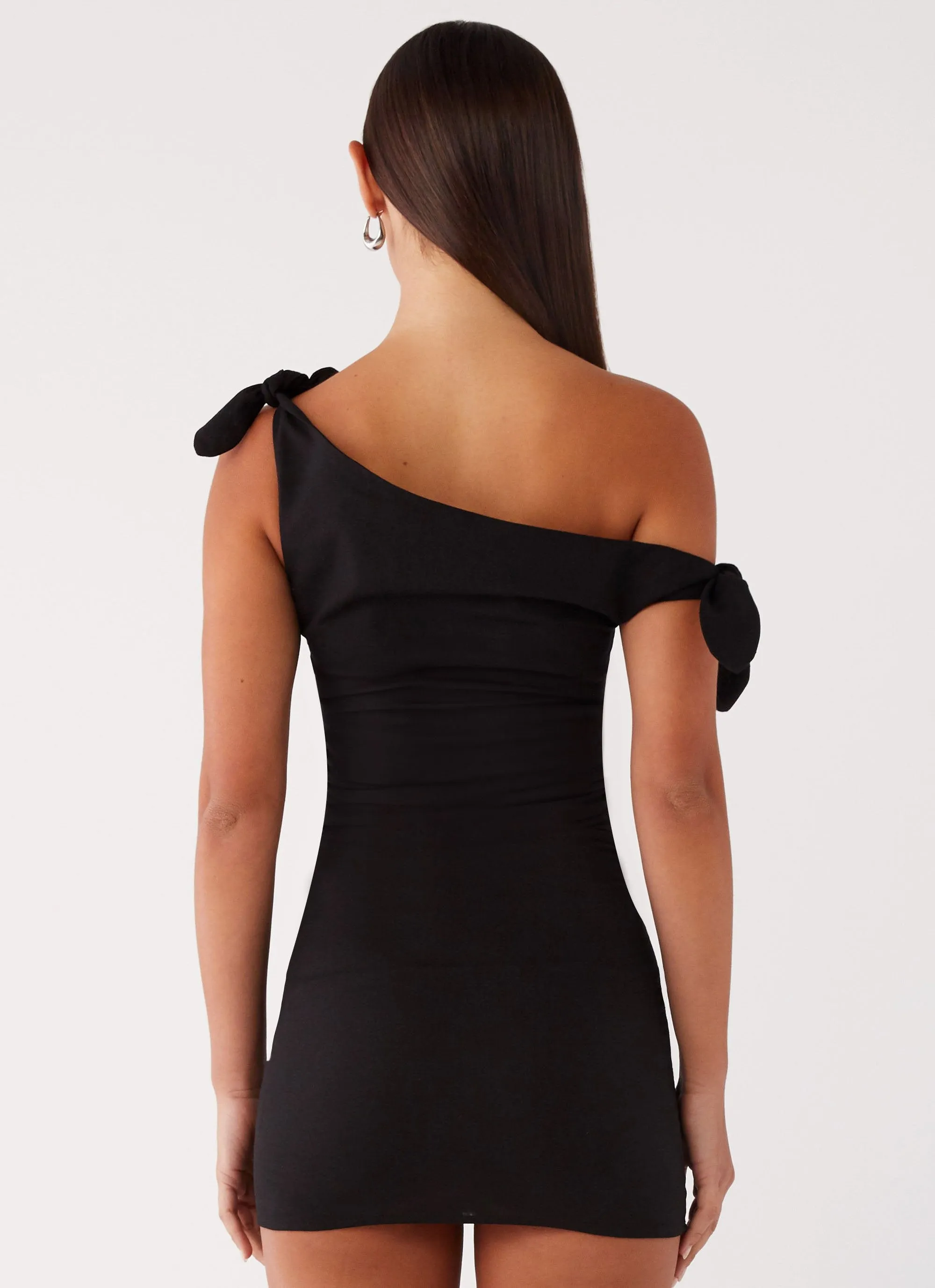 Amazonia Linen Mini Dress - Black sold by Peppermayo product image thumbnail 4