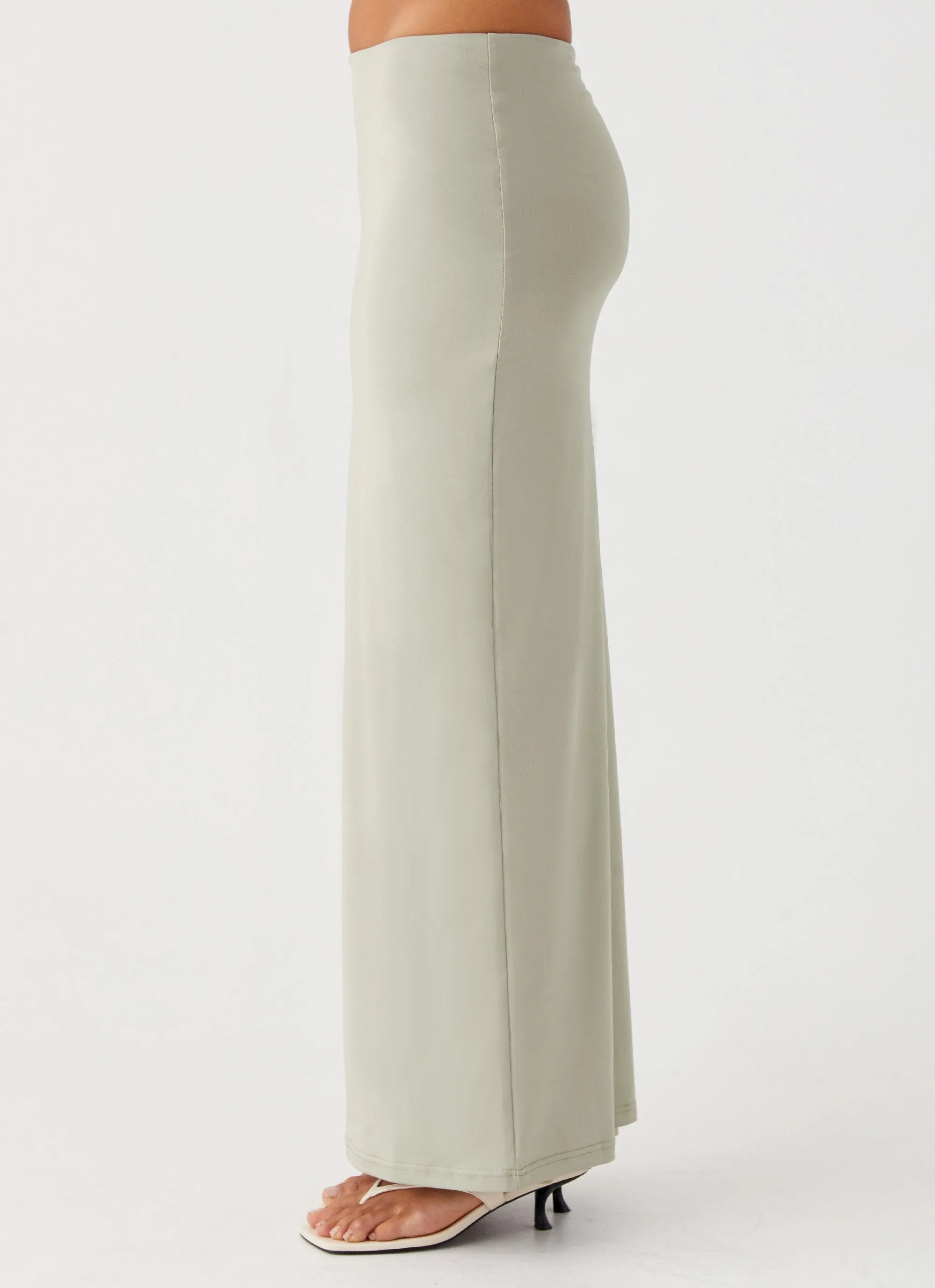 Solace Soul Maxi Skirt - Sage sold by Peppermayo product image thumbnail 4