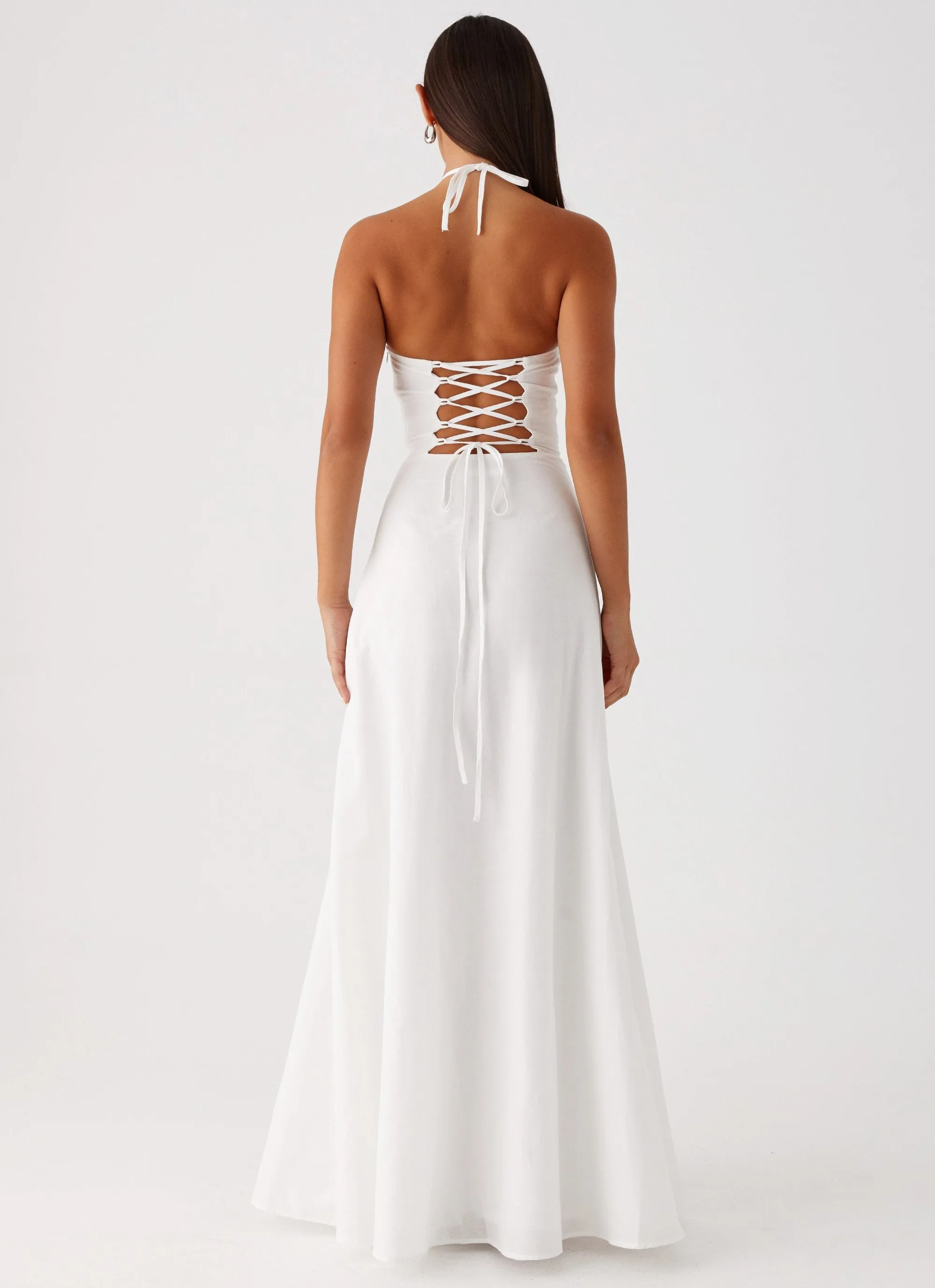 Mariella Maxi Dress - White sold by Peppermayo product image thumbnail 4