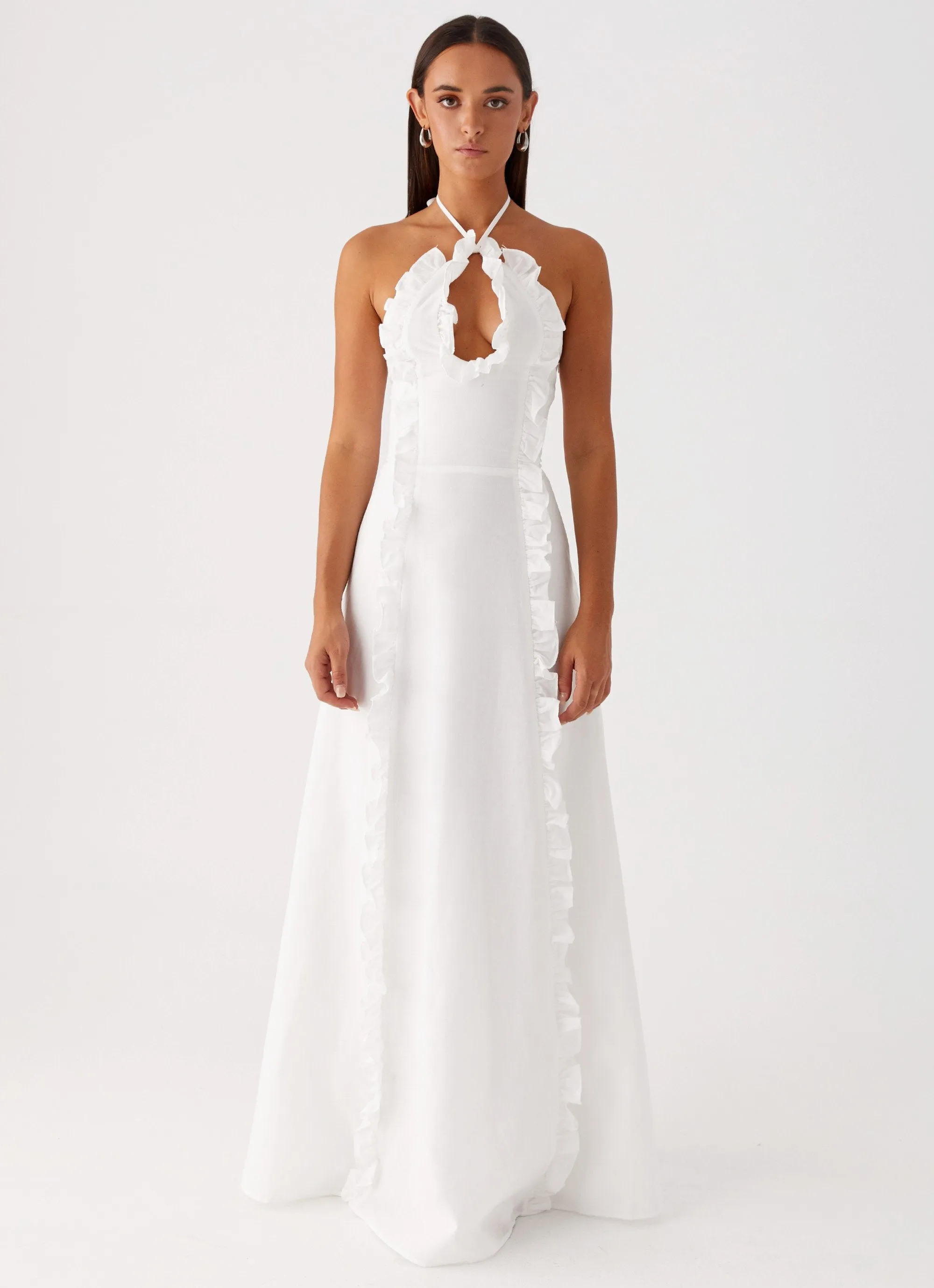 Mariella Maxi Dress - White sold by Peppermayo product image thumbnail 2