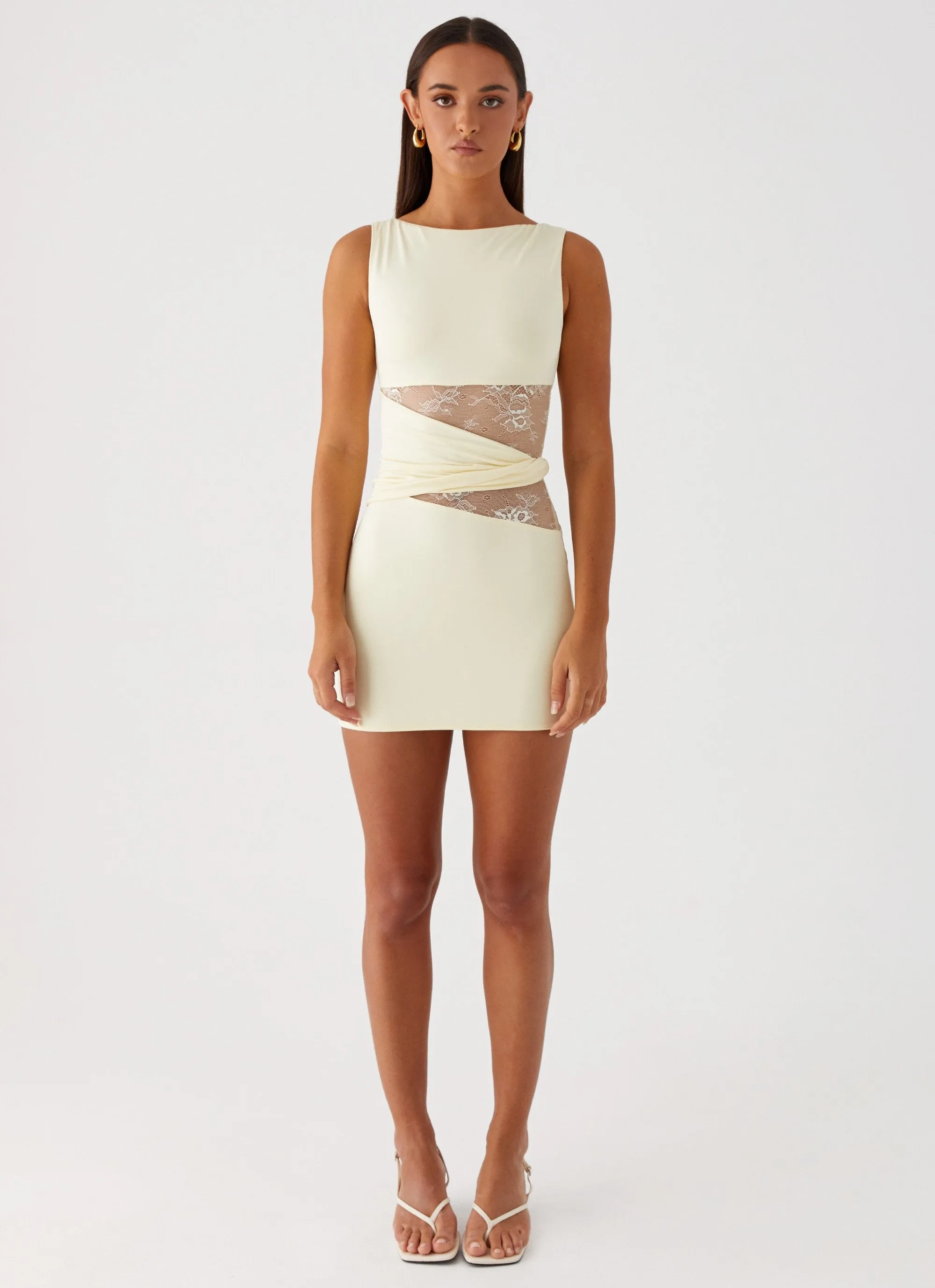 Echo Mini Dress - Yellow sold by Peppermayo product image thumbnail 3