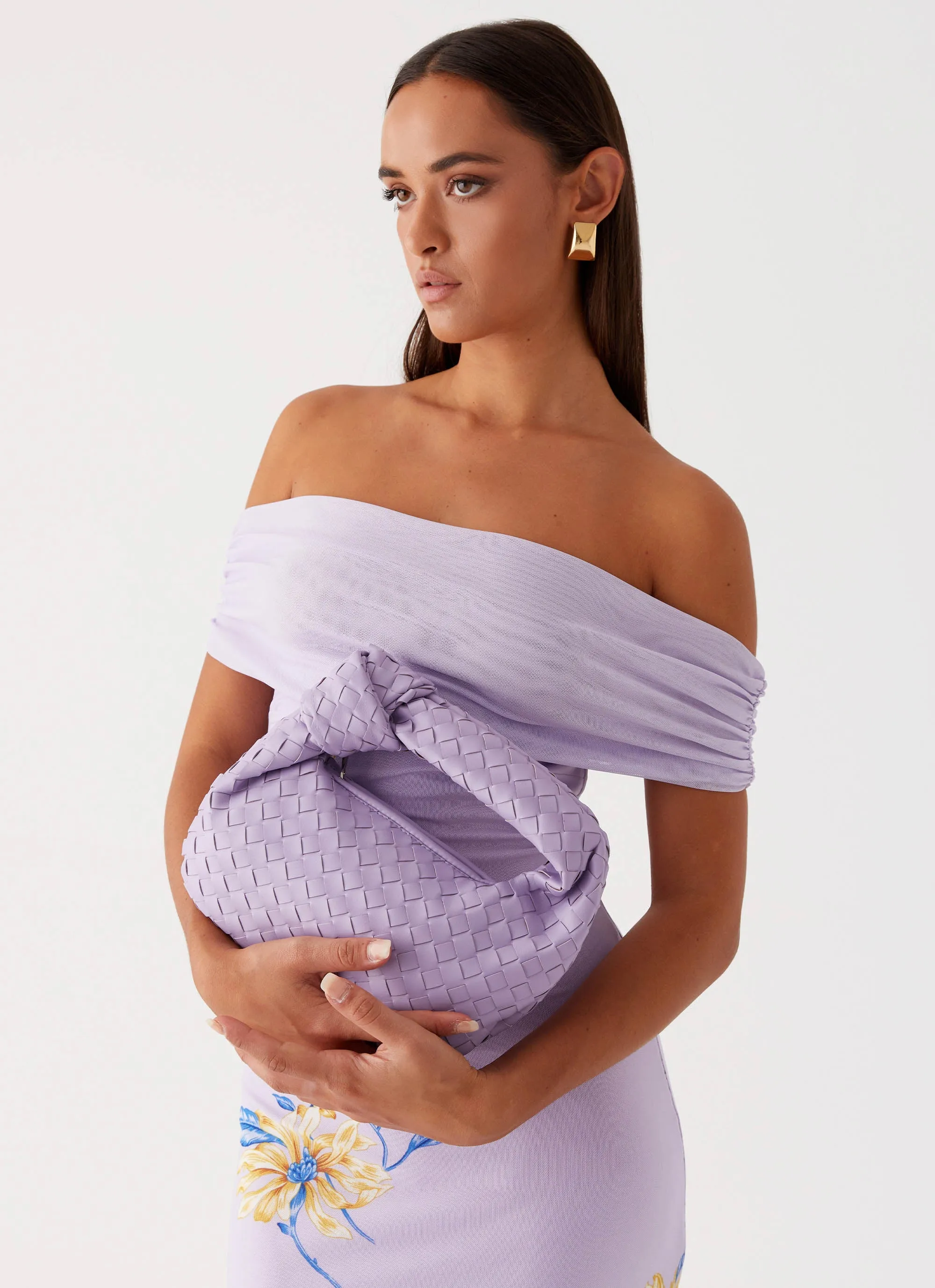 Jamelia Shoulder Bag - Lilac sold by Peppermayo