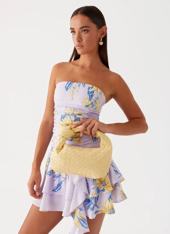 Jamelia Shoulder Bag - Yellow sold by Peppermayo