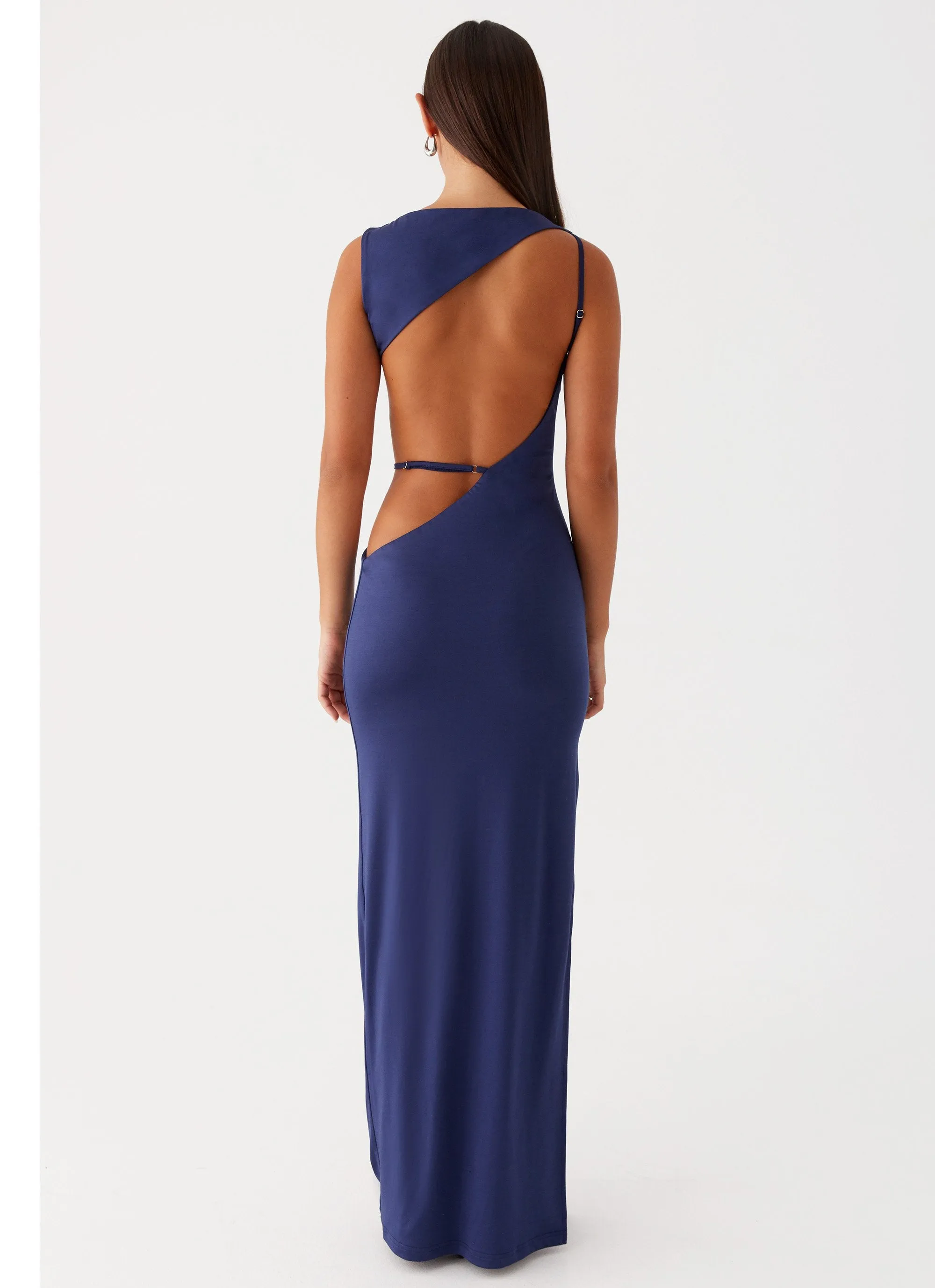 Sutton Maxi Dress - Navy sold by Peppermayo product image thumbnail 4