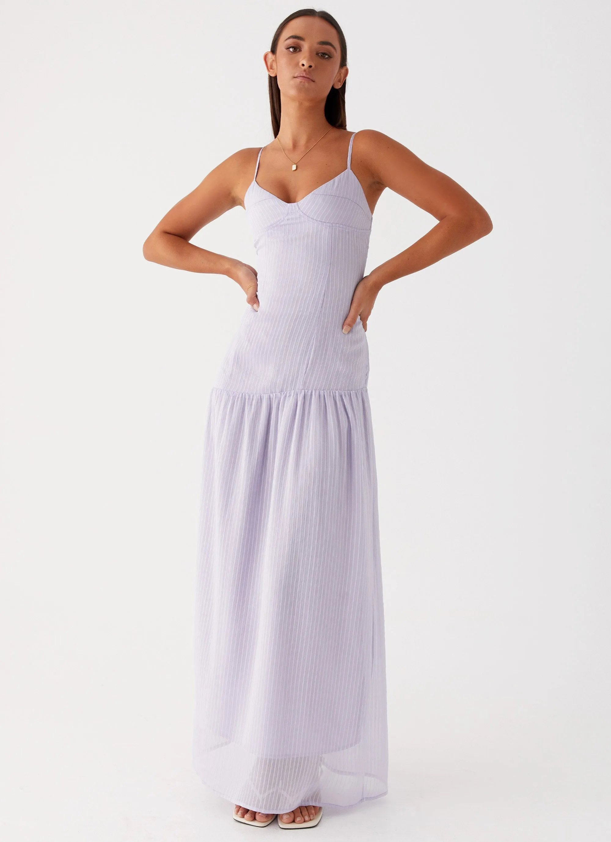 Shania Maxi Dress - Lavender sold by Peppermayo product image thumbnail 5