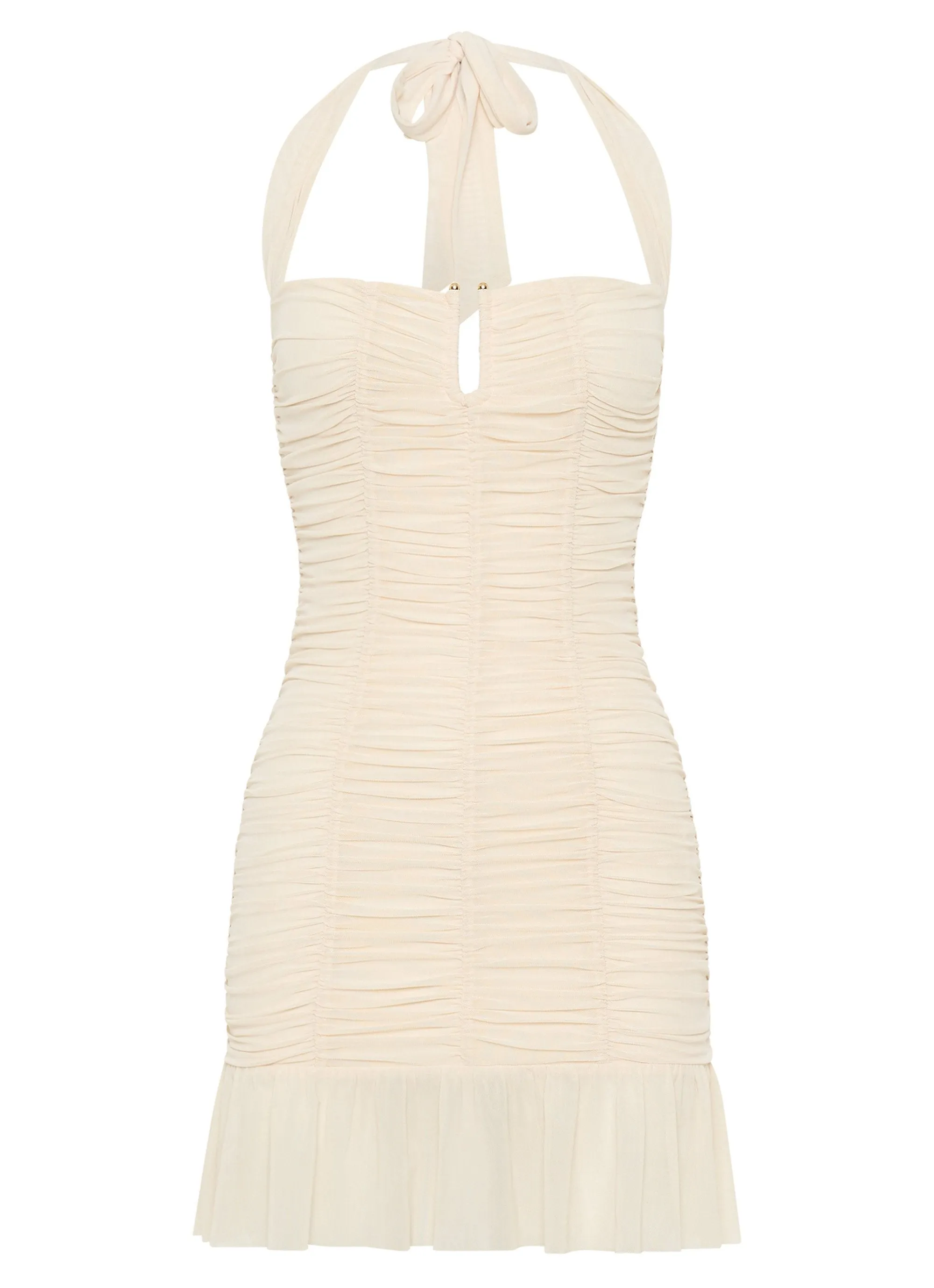 Toni Halter Mini dress - Lemon sold by Peppermayo product image thumbnail 3