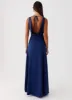 Winnie Cowl Back Maxi Dress - Navy sold by Peppermayo