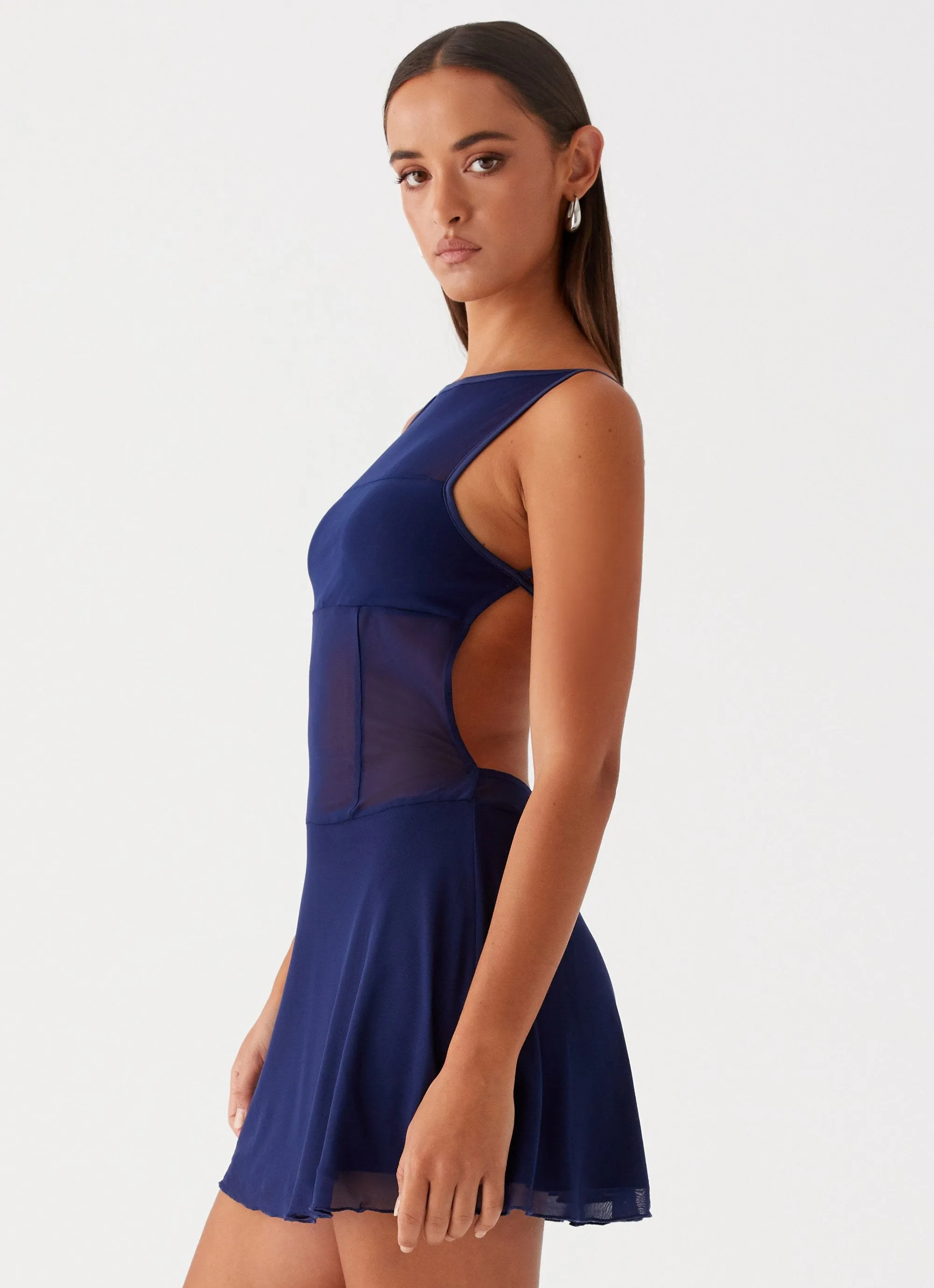 Roxanne Mini Dress - Navy sold by Peppermayo product image thumbnail 3